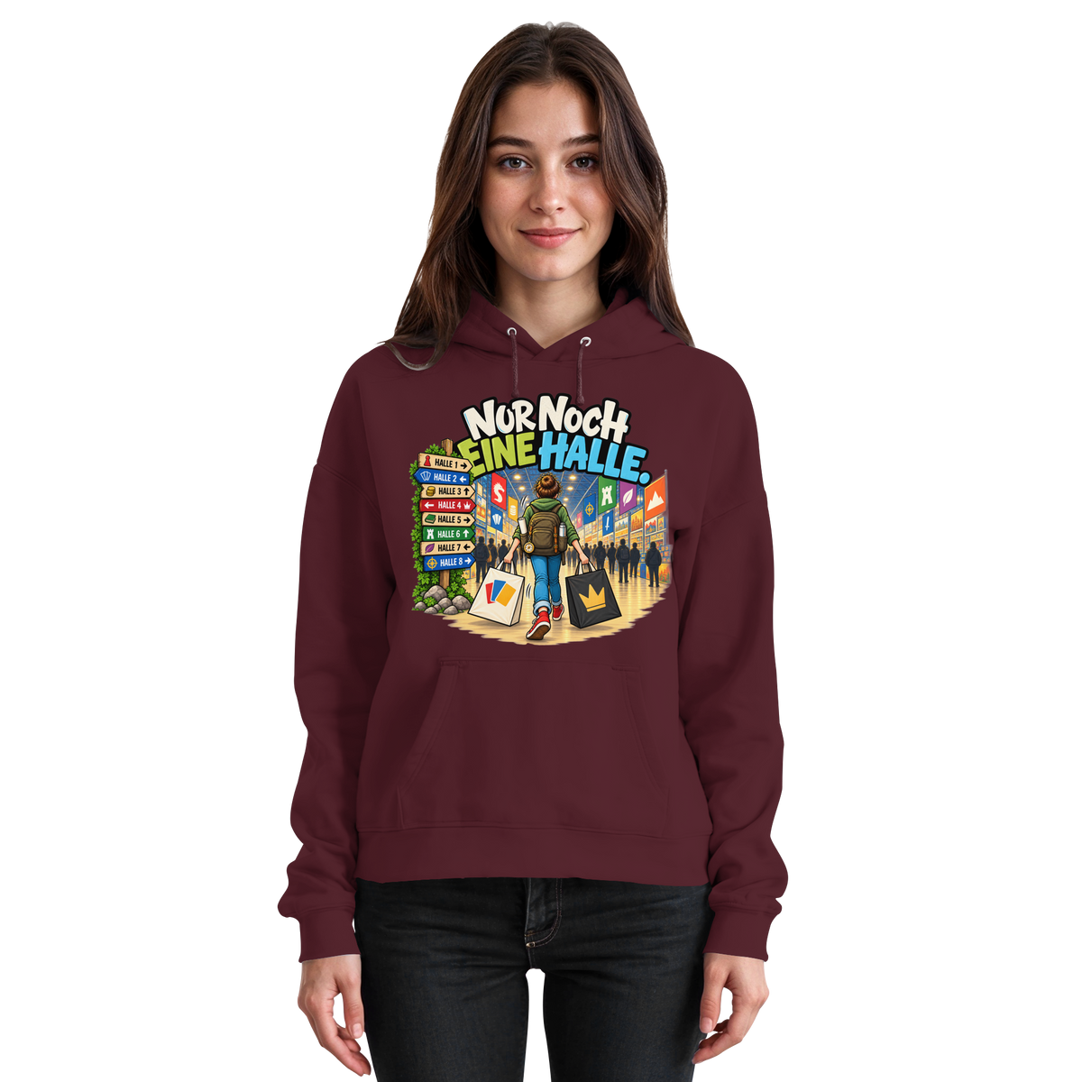 Nur noch eine Halle - Basic Unisex Hoodie