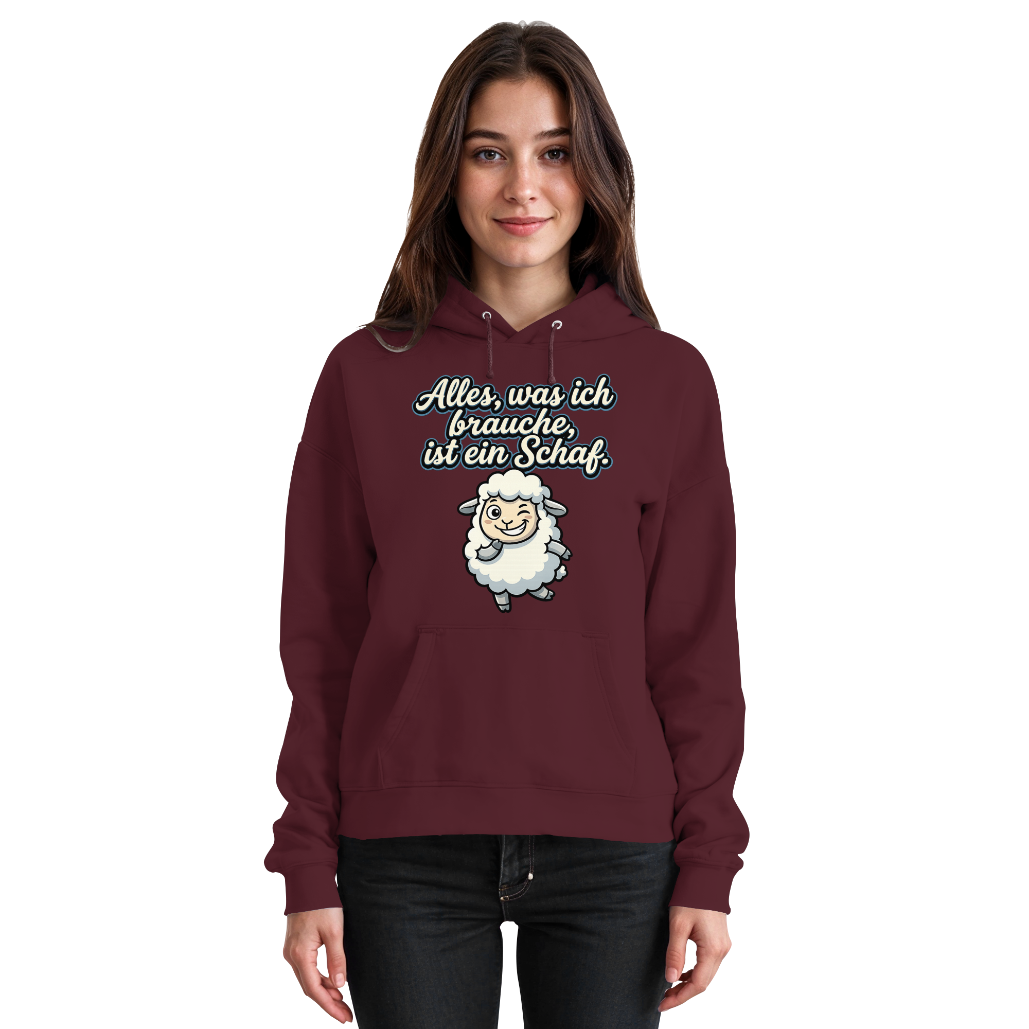 Alles, was ich brauche, ist ein Schaf!  - Basic Unisex Hoodie