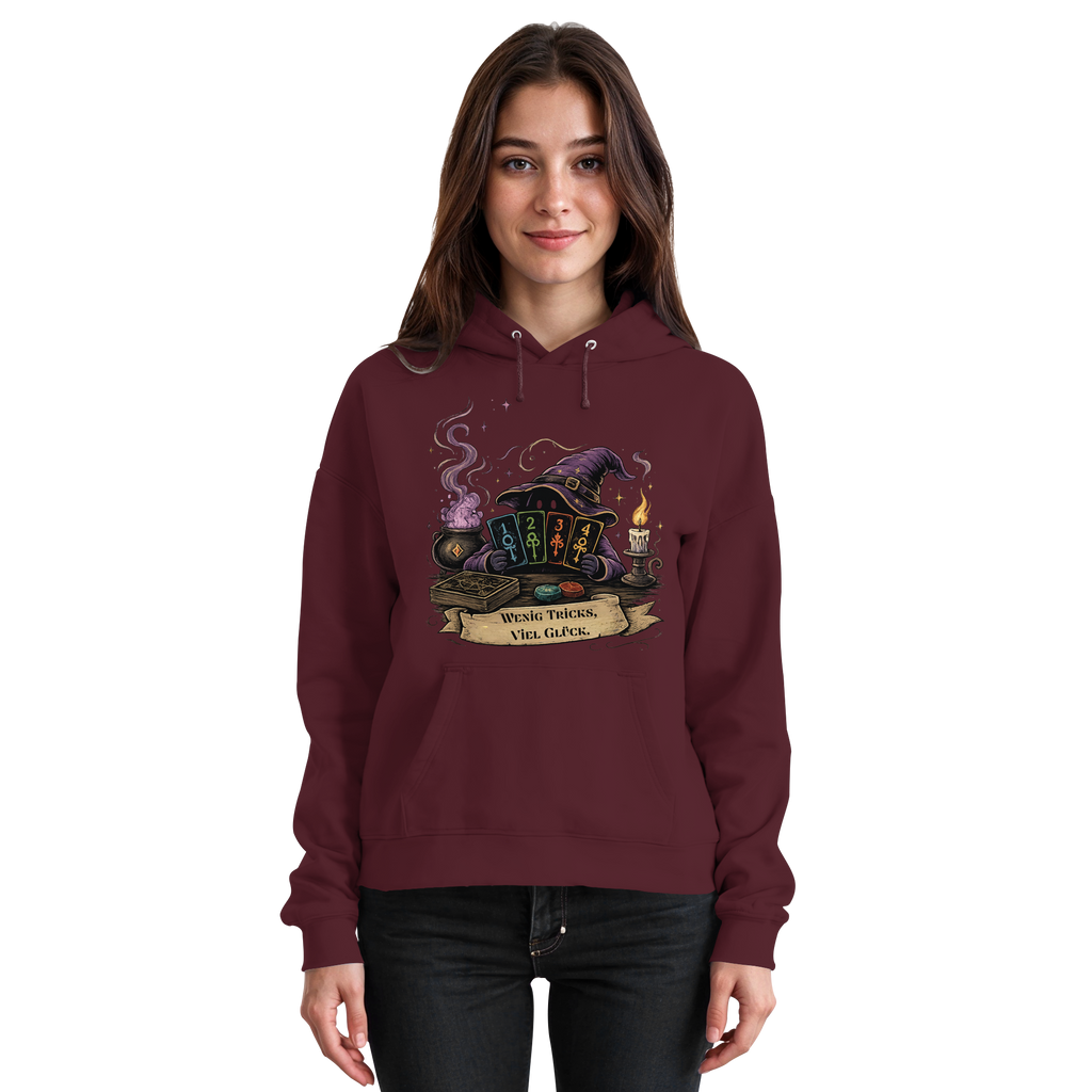 Wenig Tricks, viel Glück - Basic Unisex Hoodie