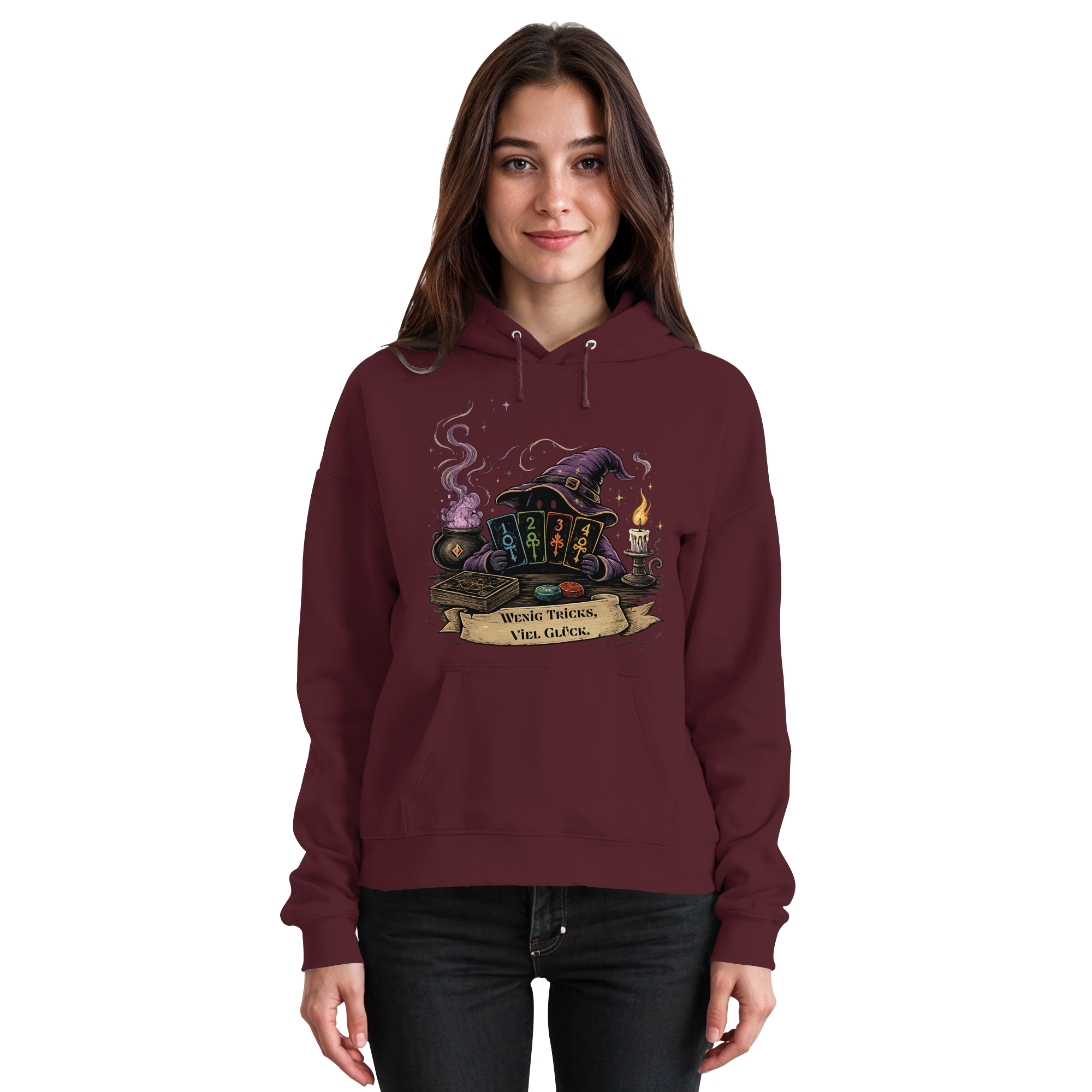 Wenig Tricks, viel Glück - Basic Unisex Hoodie