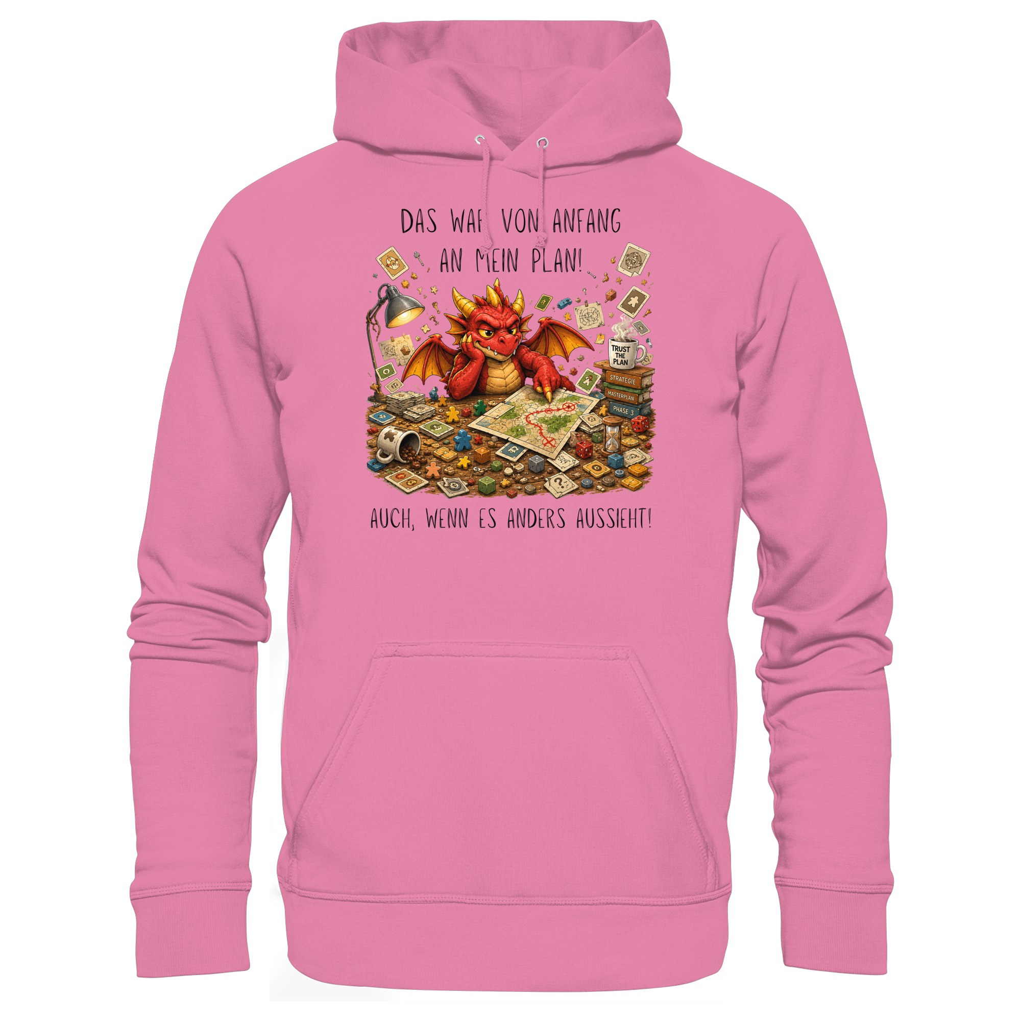 Vertrau dem Plan - Basic Unisex Hoodie
