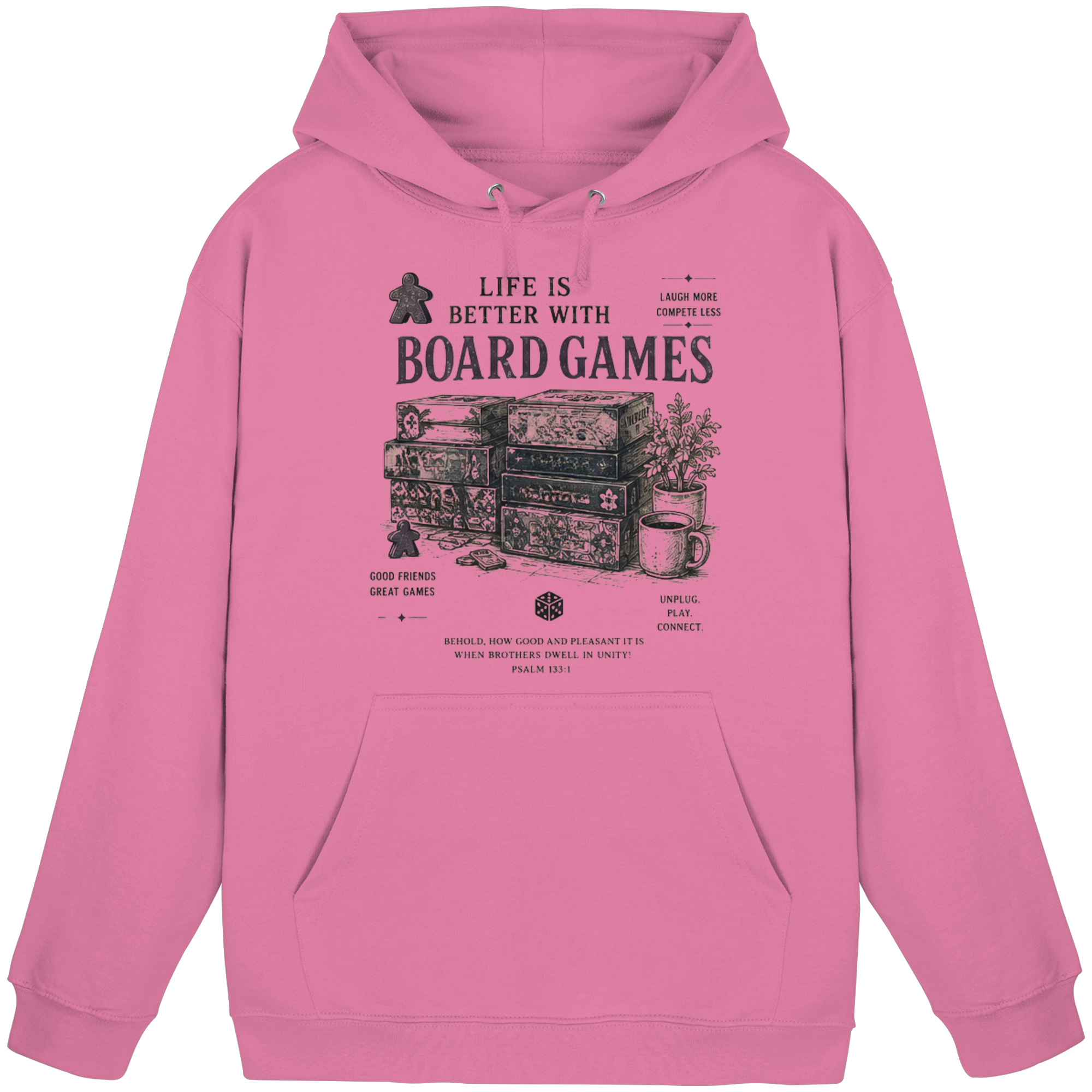 Life Is Better With Board Games - Basic Unisex Hoodie