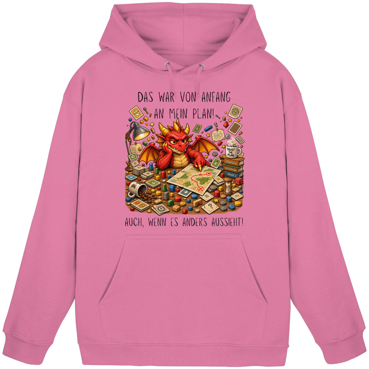Vertrau dem Plan - Basic Unisex Hoodie