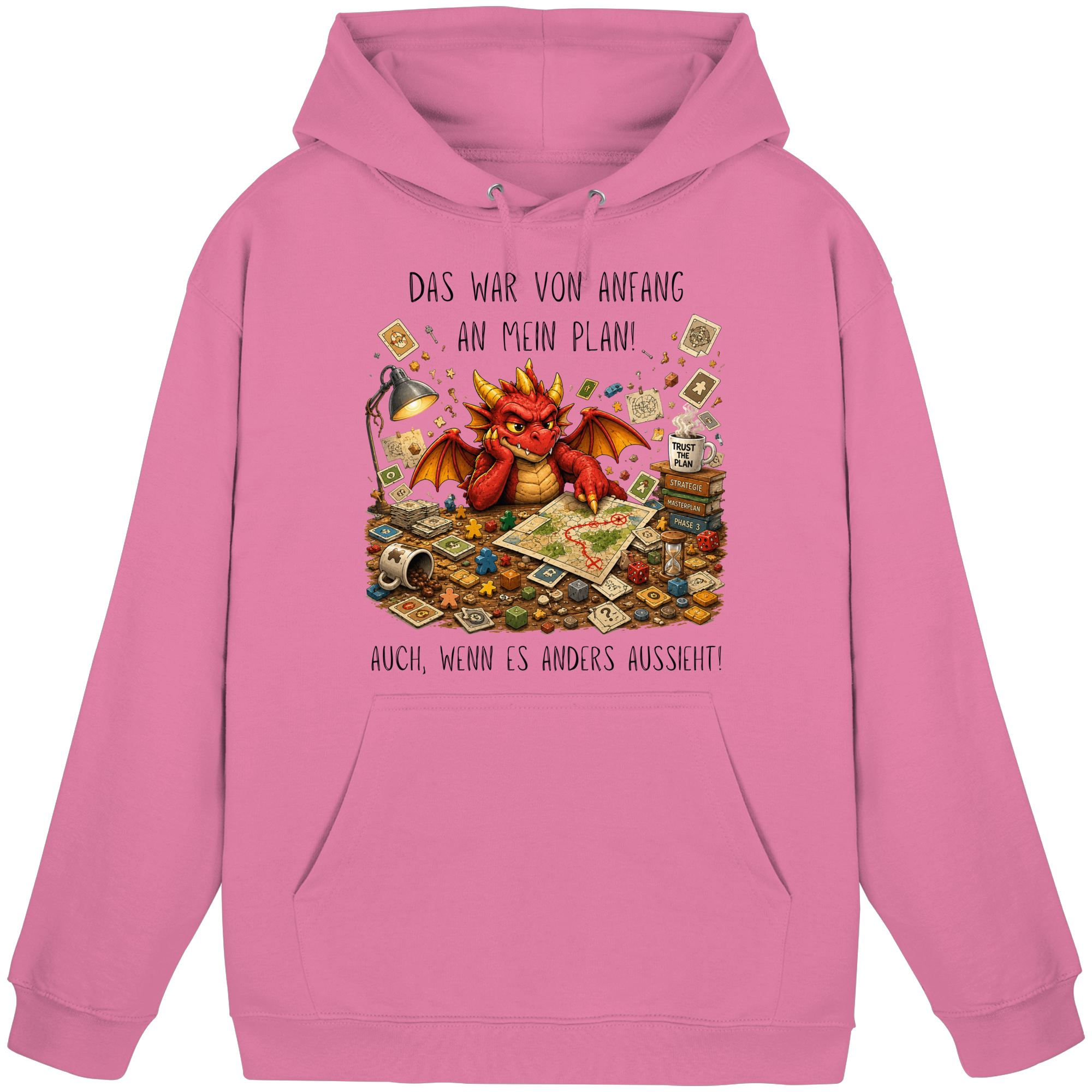 Vertrau dem Plan - Basic Unisex Hoodie