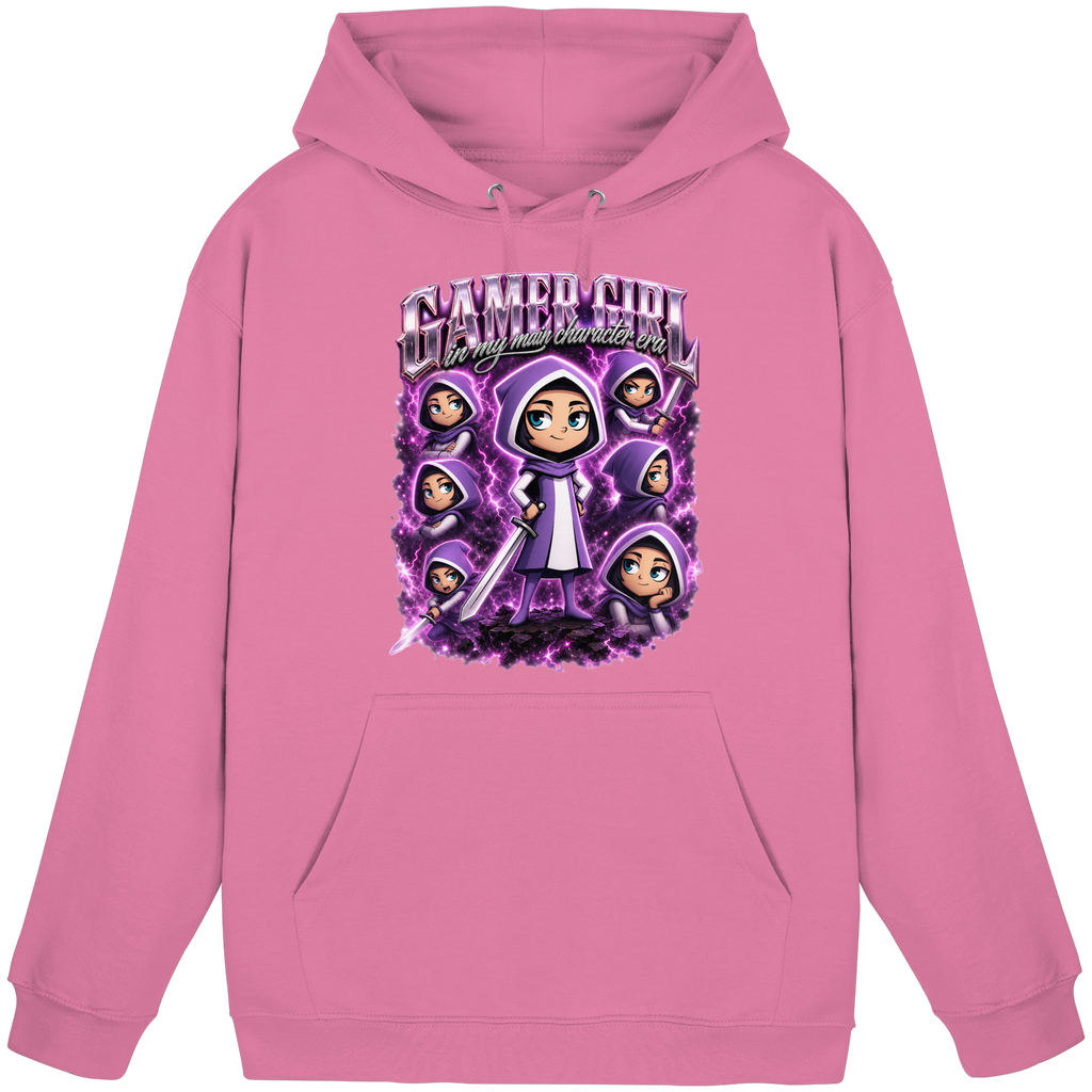 Gamer Girl in My Main Character Era - Basic Unisex Hoodie