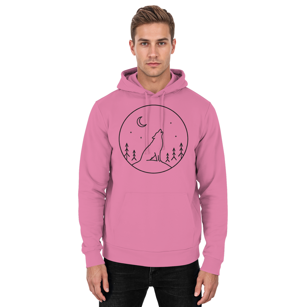 Die Nacht beginnt. - Basic Unisex Hoodie