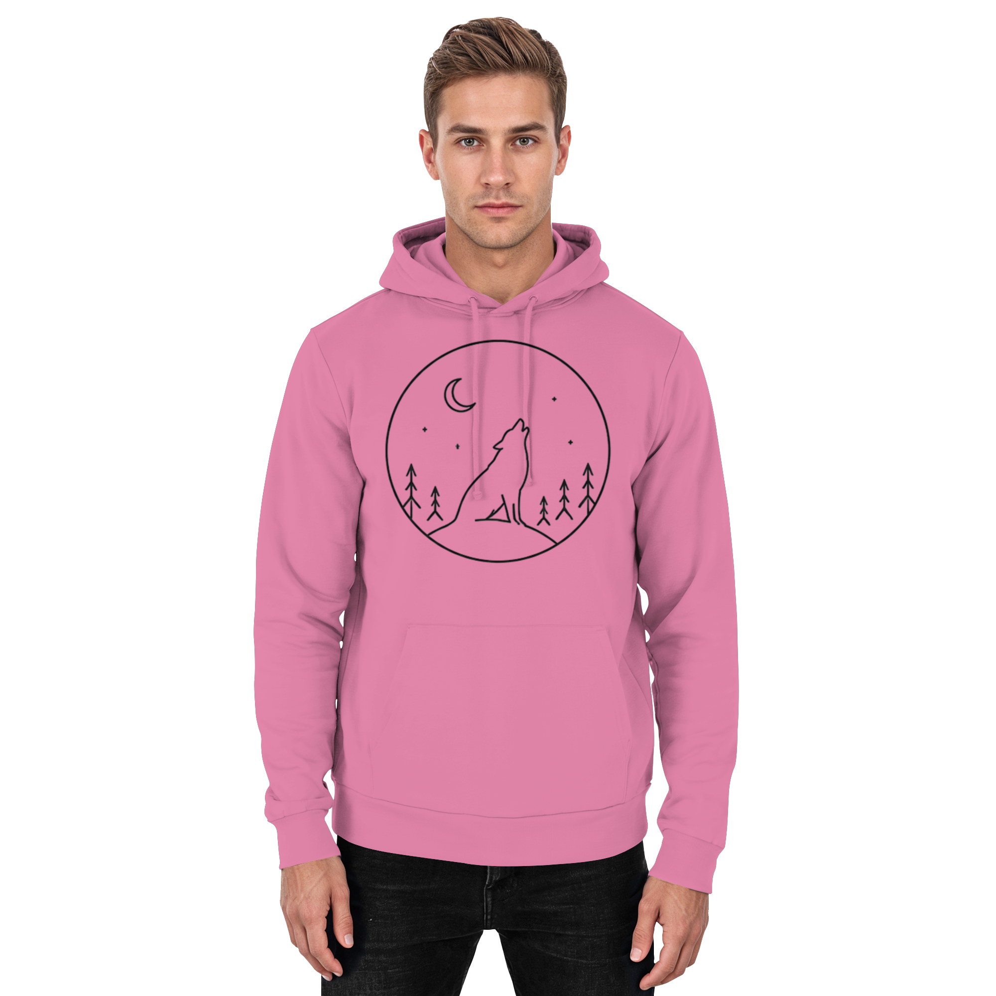 Die Nacht beginnt. - Basic Unisex Hoodie