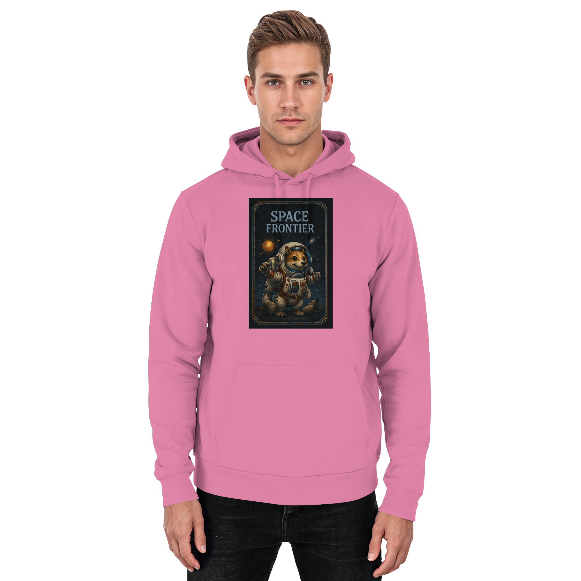Space Frontier - Basic Unisex Hoodie