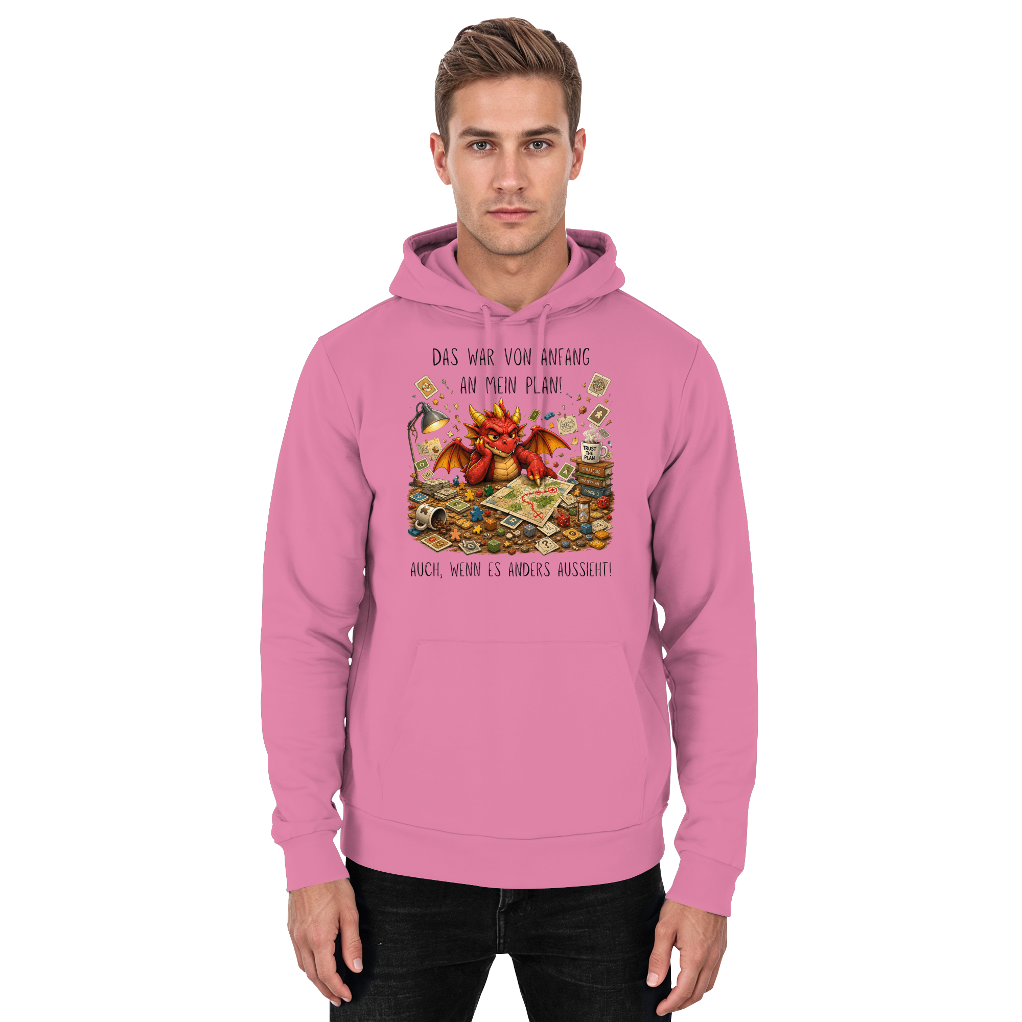 Vertrau dem Plan - Basic Unisex Hoodie
