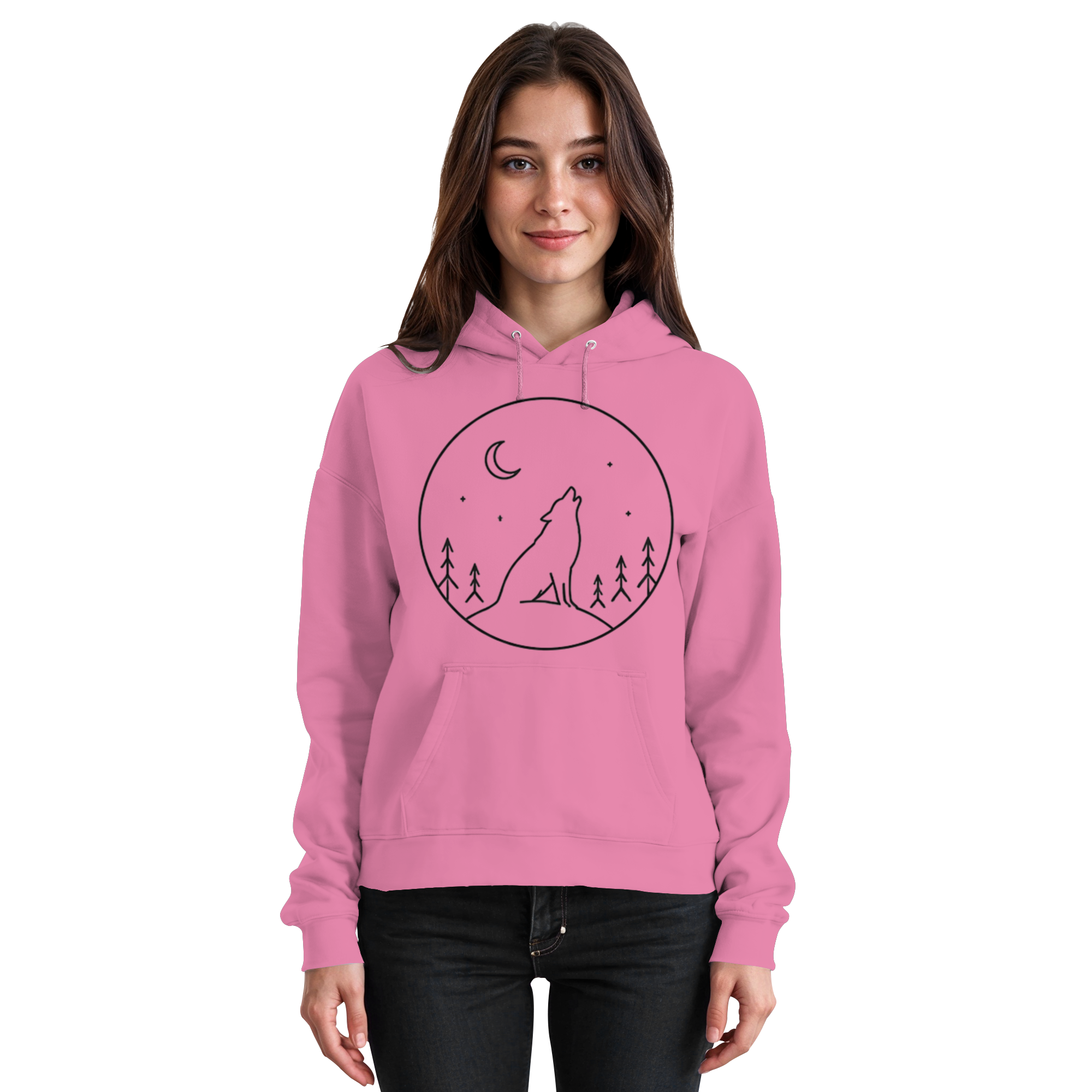 Die Nacht beginnt. - Basic Unisex Hoodie
