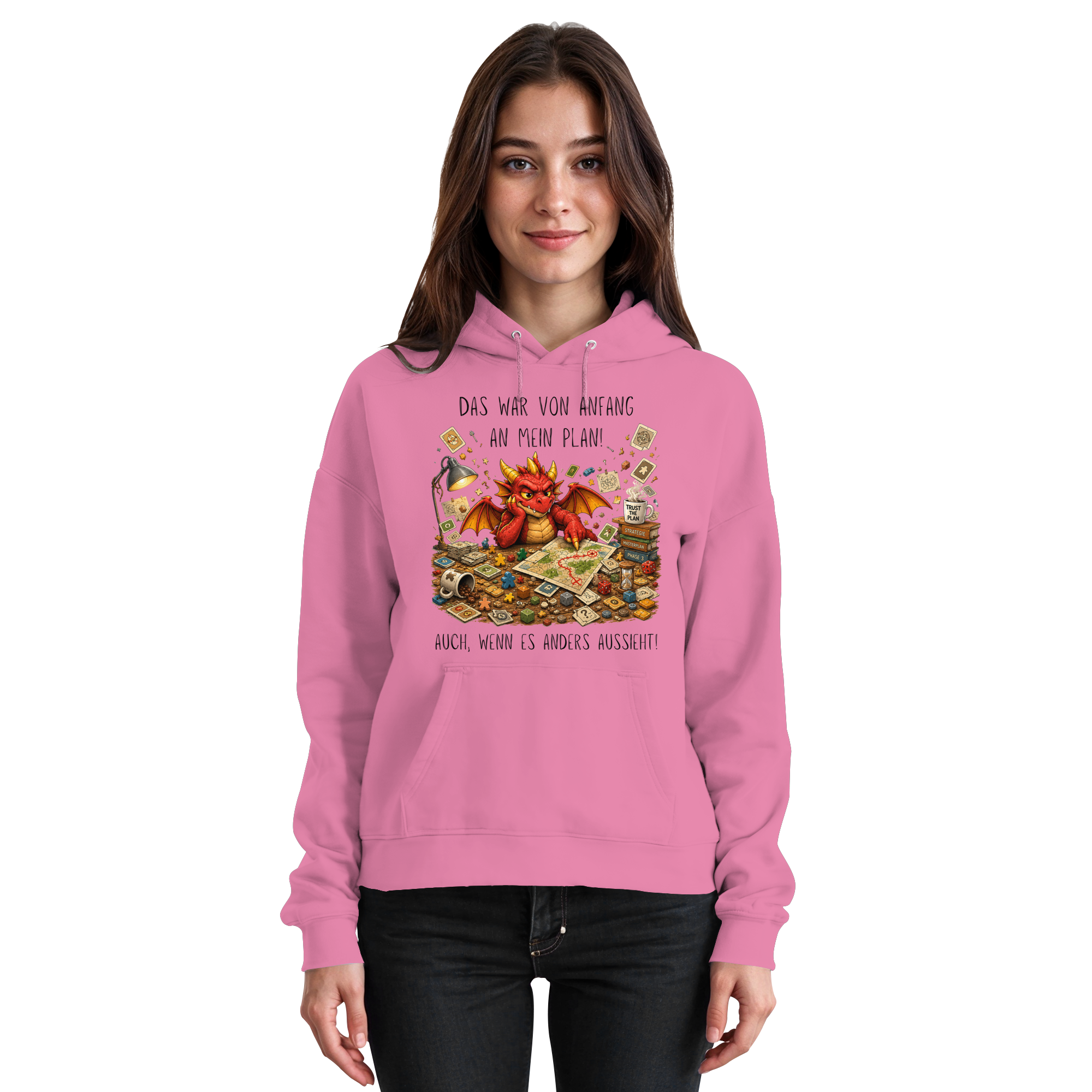 Vertrau dem Plan - Basic Unisex Hoodie