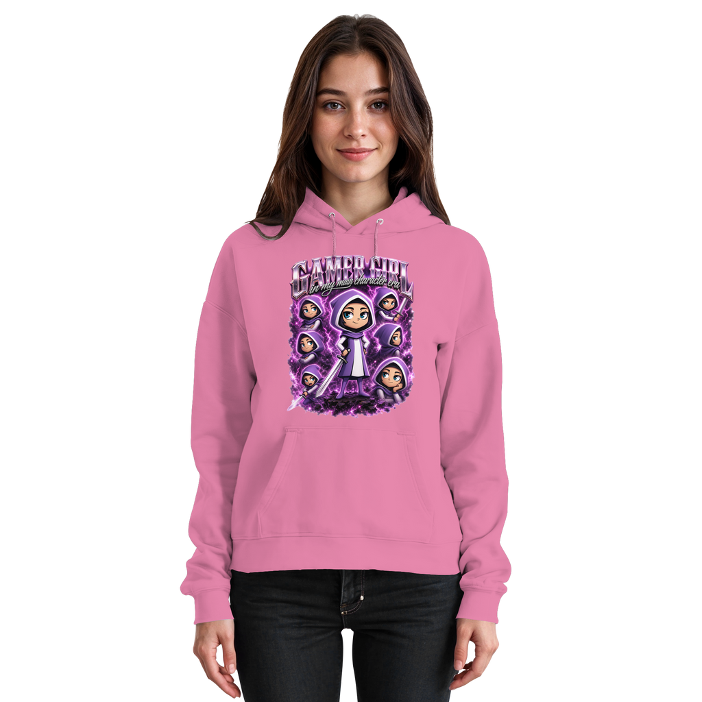 Gamer Girl in My Main Character Era - Basic Unisex Hoodie
