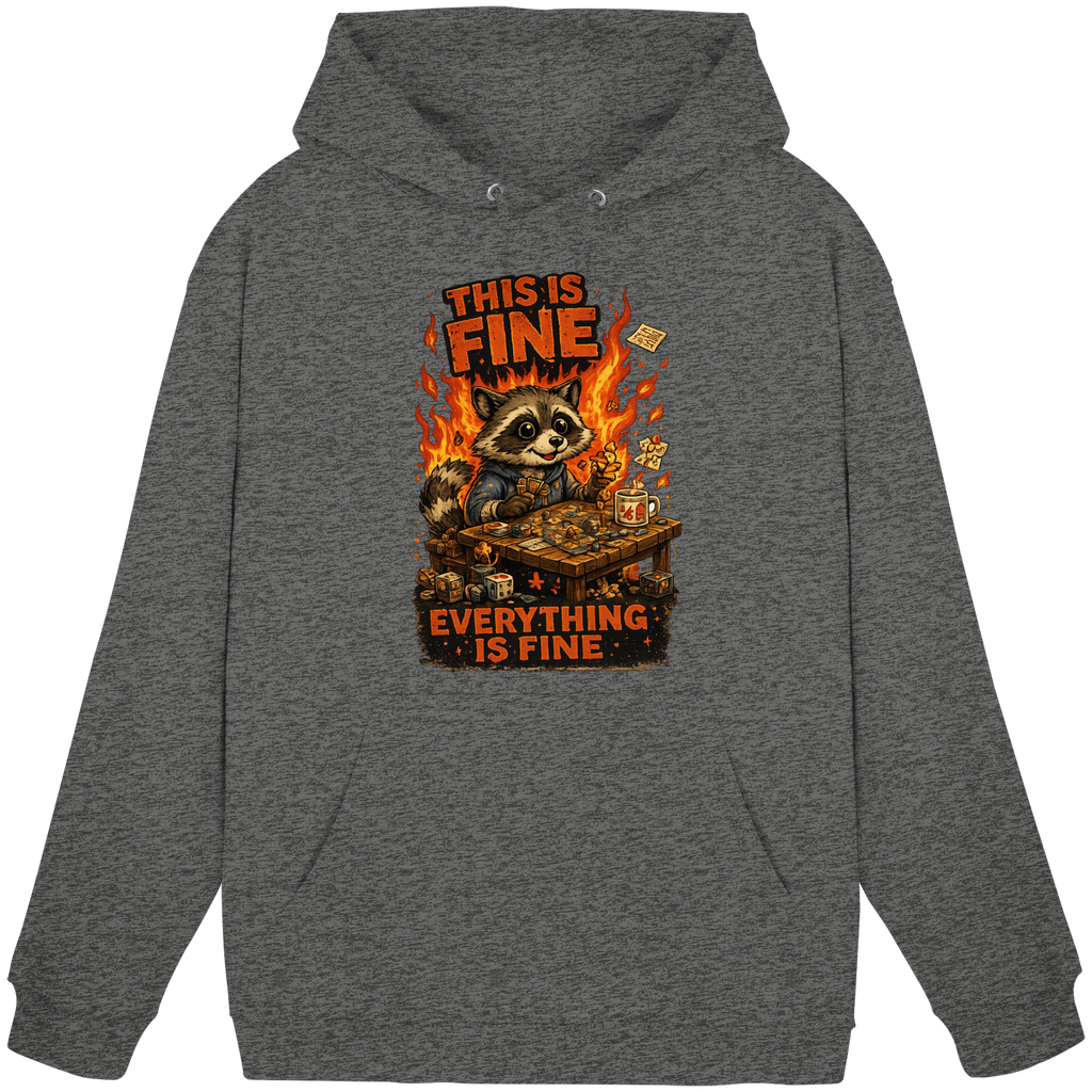 This Is Fine Club! - Basic Unisex Hoodie