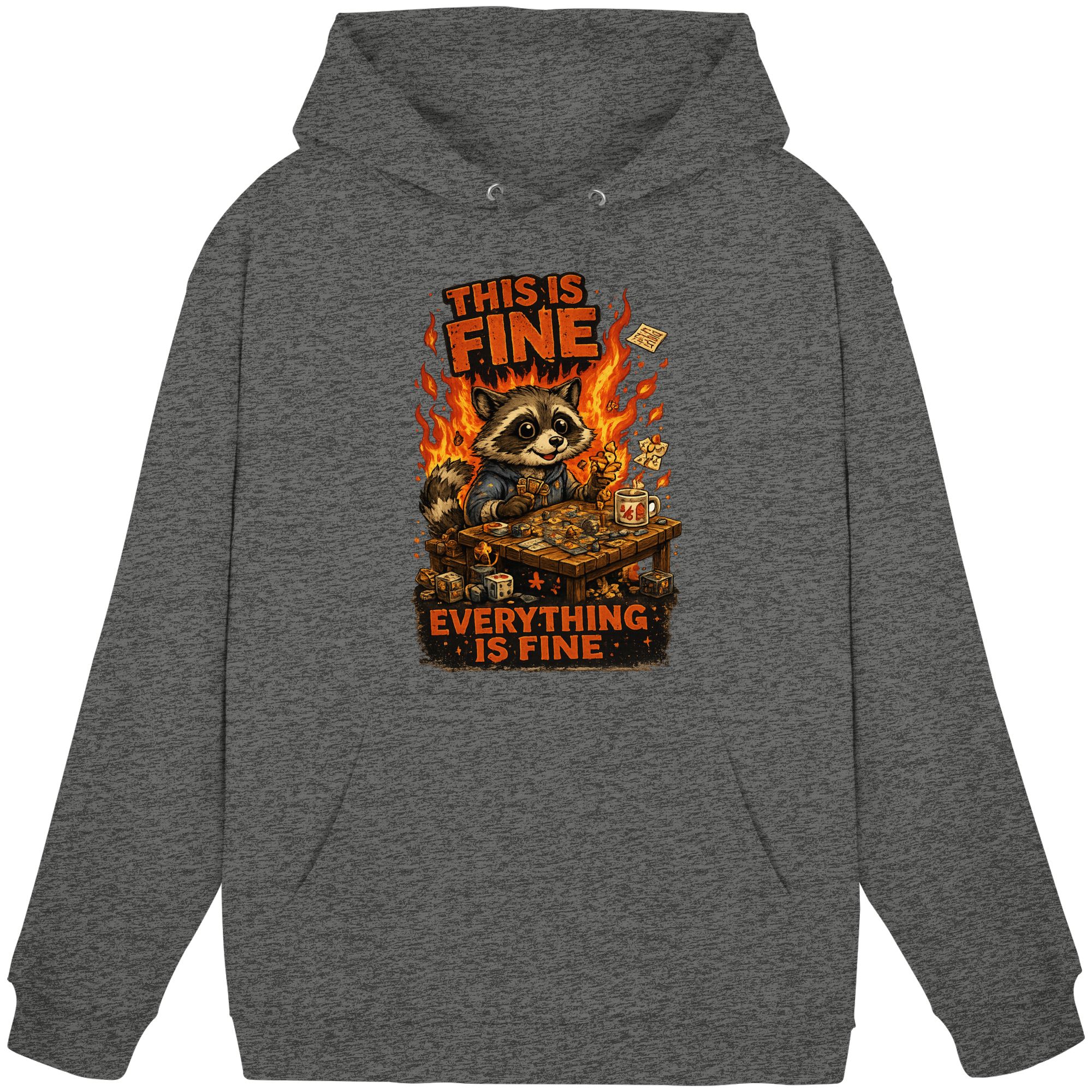 This Is Fine Club! - Basic Unisex Hoodie