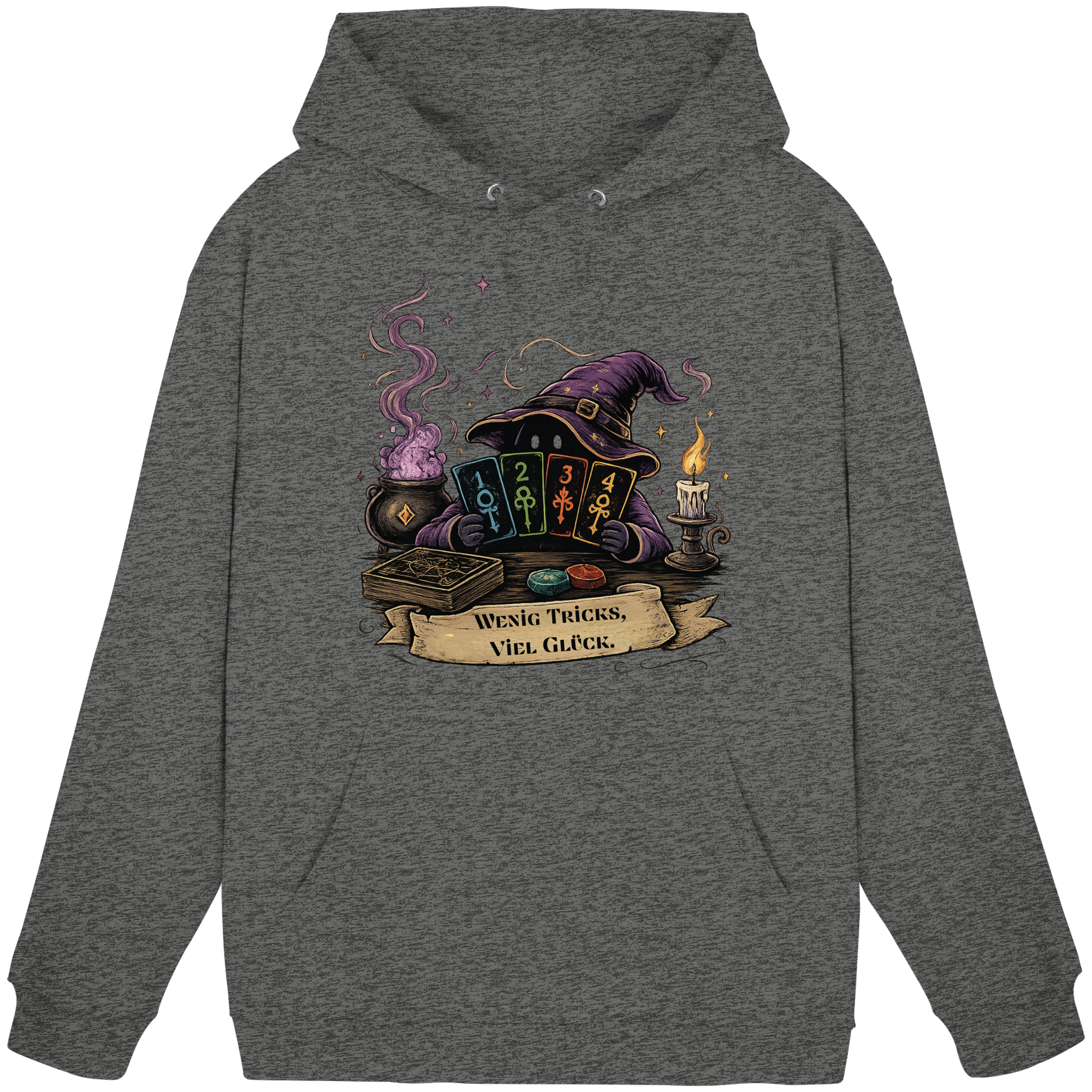 Wenig Tricks, viel Glück - Basic Unisex Hoodie