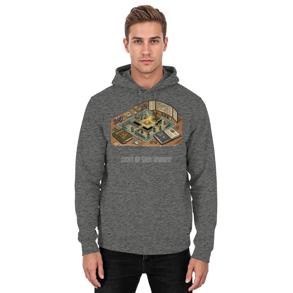 Lasset die Spiele beginnen!  - Basic Unisex Hoodie
