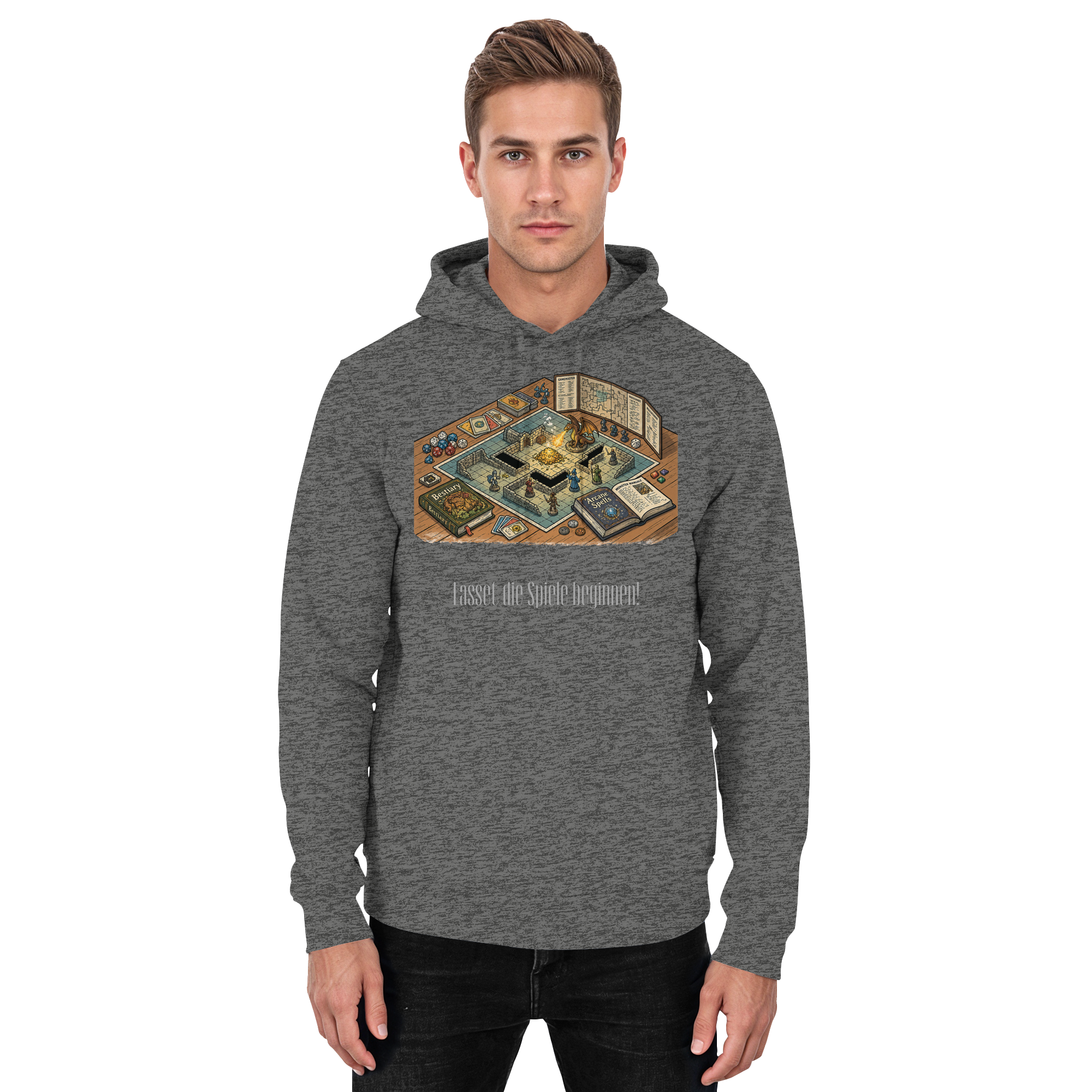 Lasset die Spiele beginnen!  - Basic Unisex Hoodie
