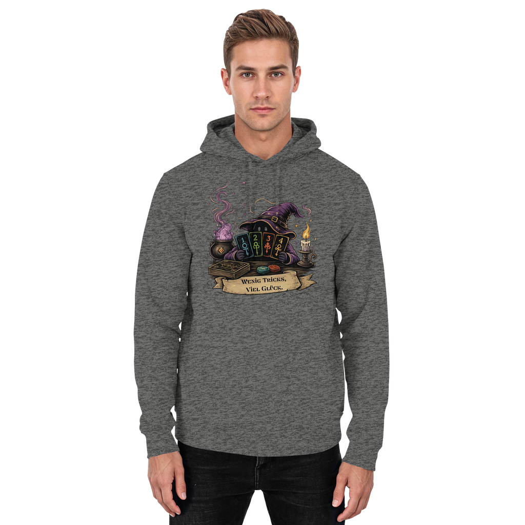 Wenig Tricks, viel Glück - Basic Unisex Hoodie