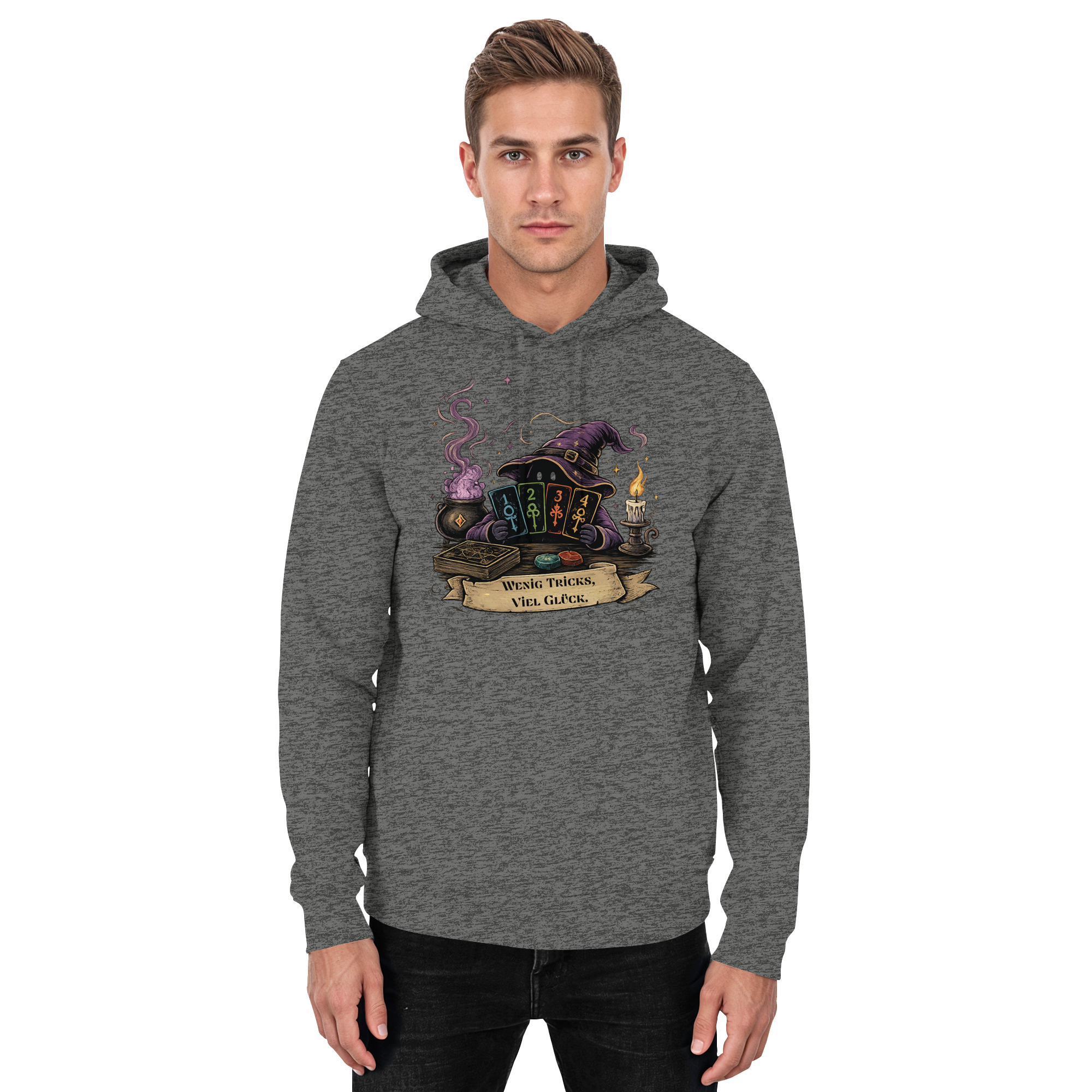 Wenig Tricks, viel Glück - Basic Unisex Hoodie