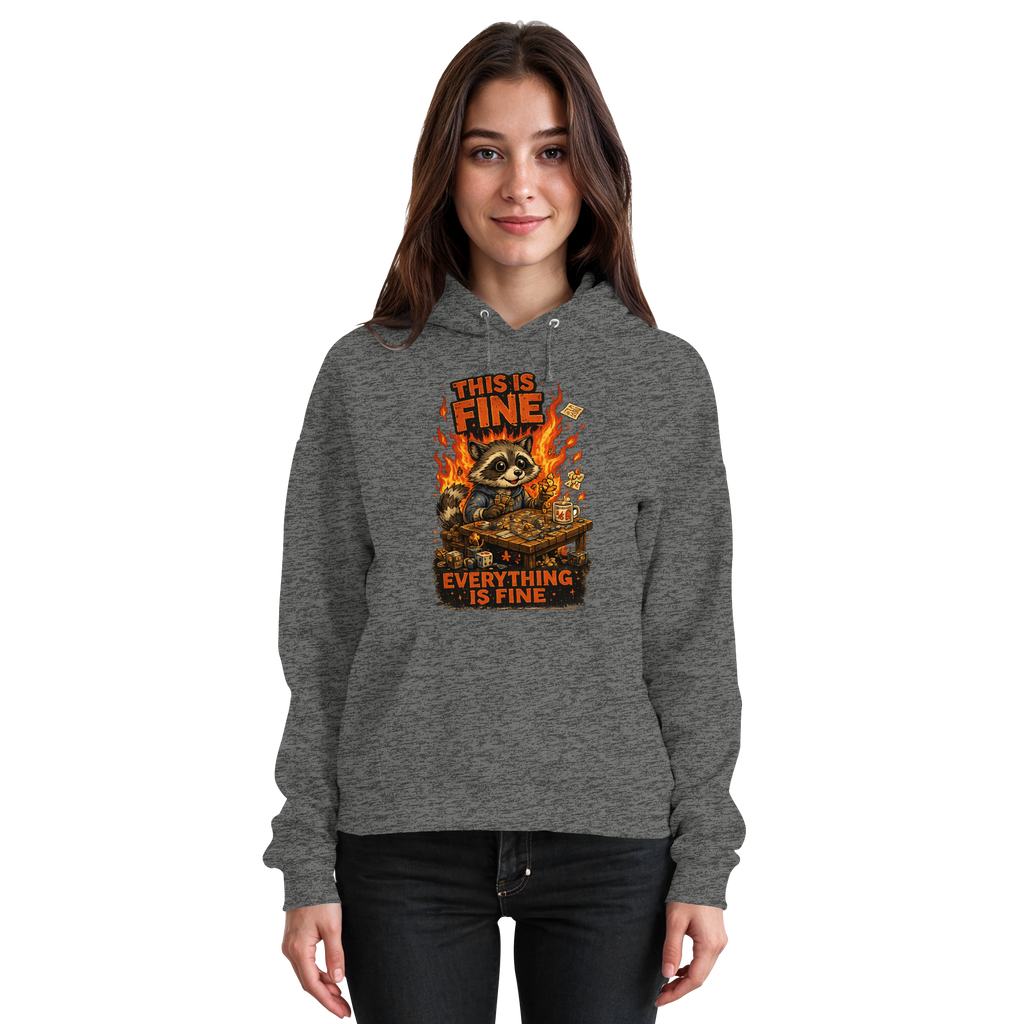 This Is Fine Club! - Basic Unisex Hoodie