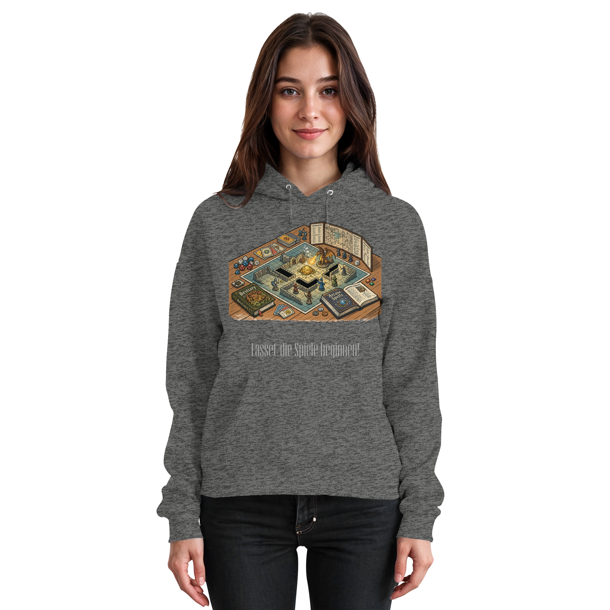 Lasset die Spiele beginnen!  - Basic Unisex Hoodie