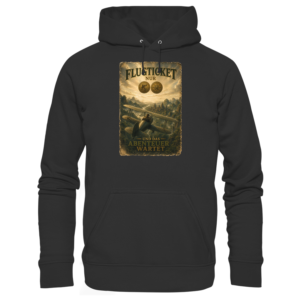 Adventure Ticket - Basic Unisex Hoodie