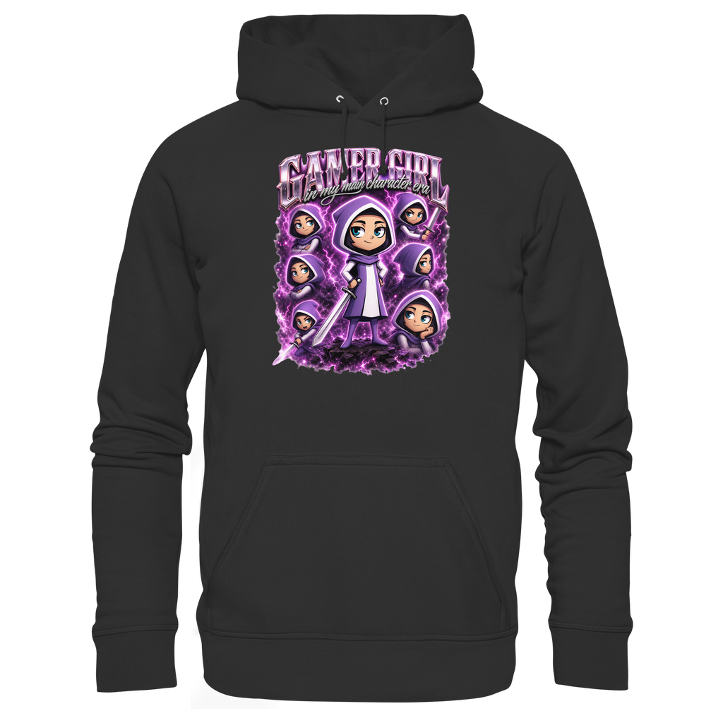 Gamer Girl in My Main Character Era - Basic Unisex Hoodie