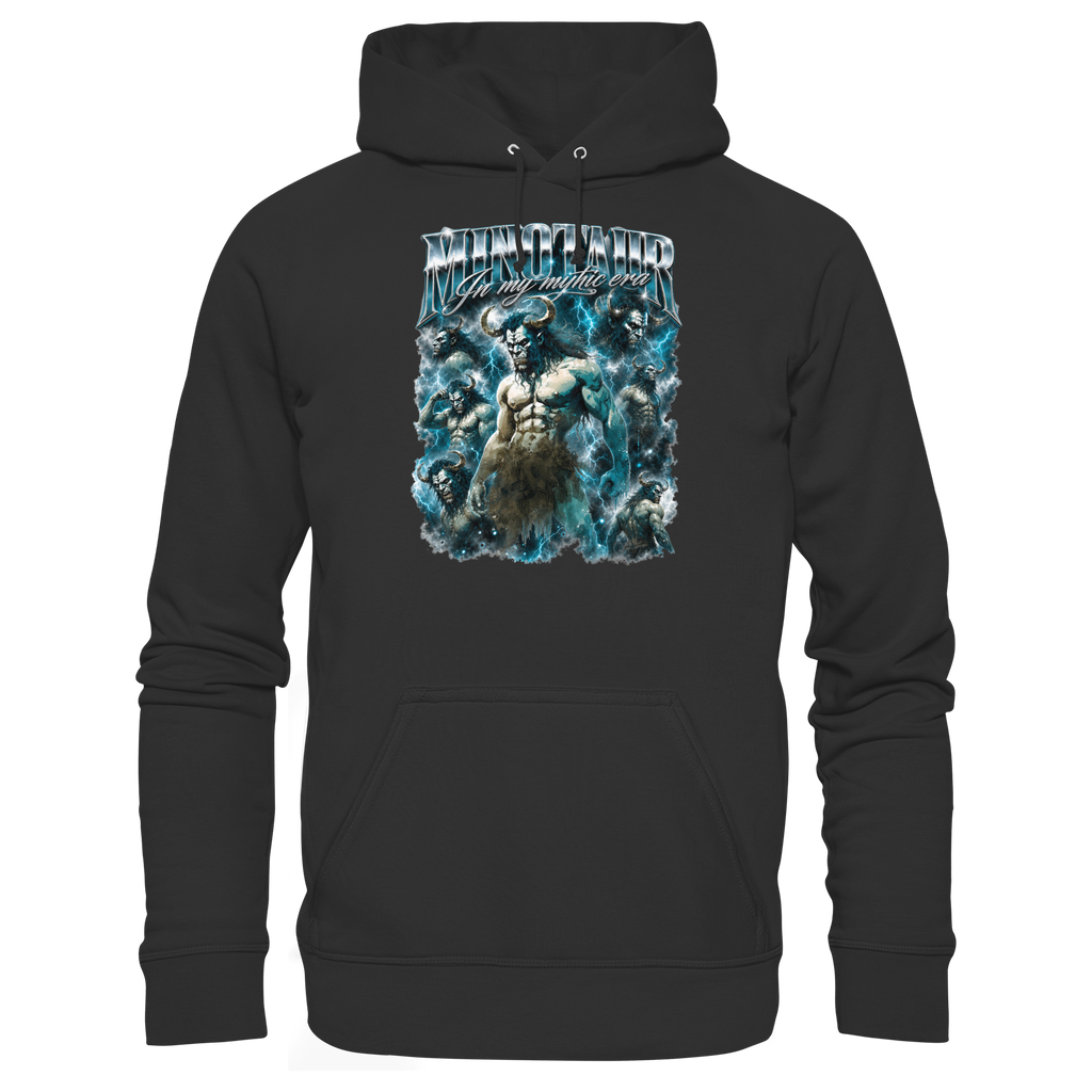Minotaur in My Mythic Era - Basic Unisex Hoodie