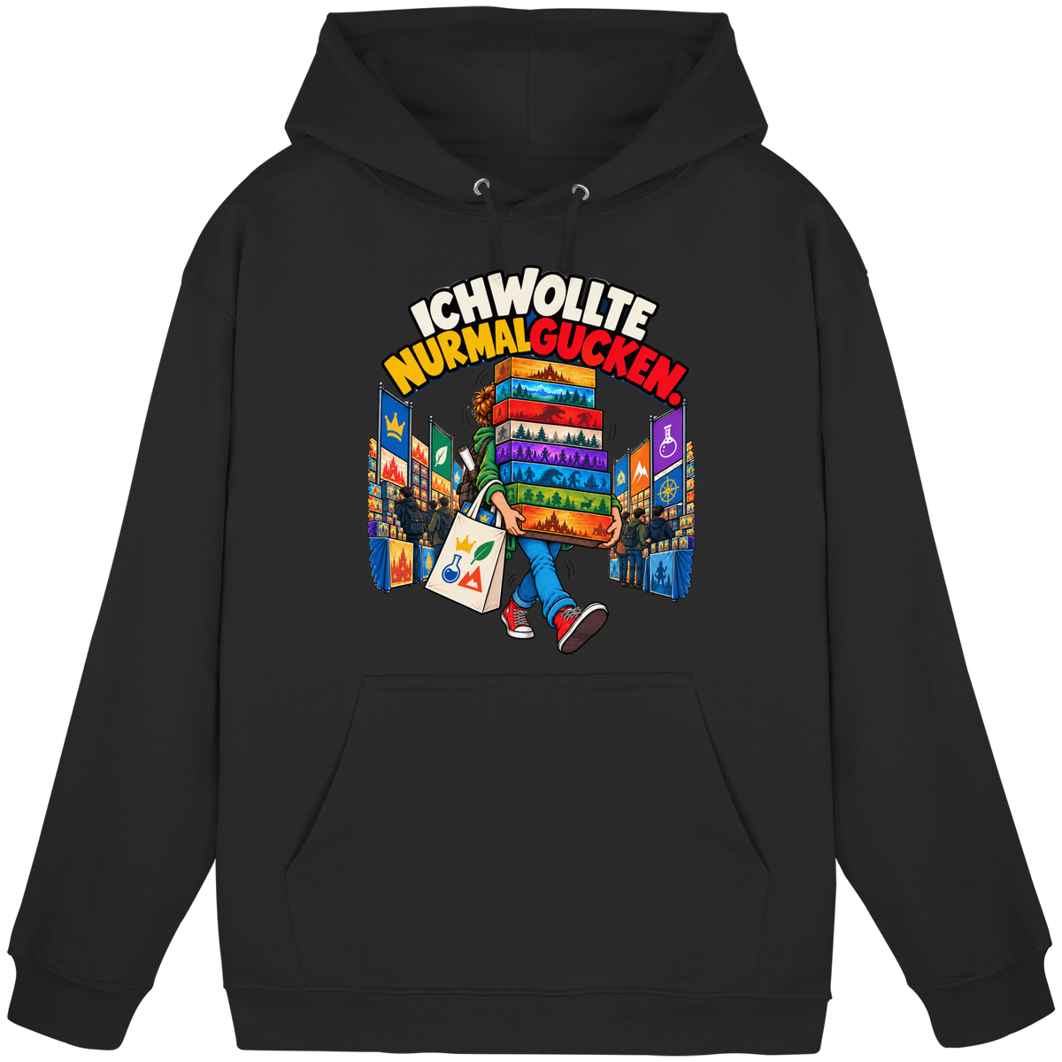 Ich wollte nur mal gucken - Basic Unisex Hoodie