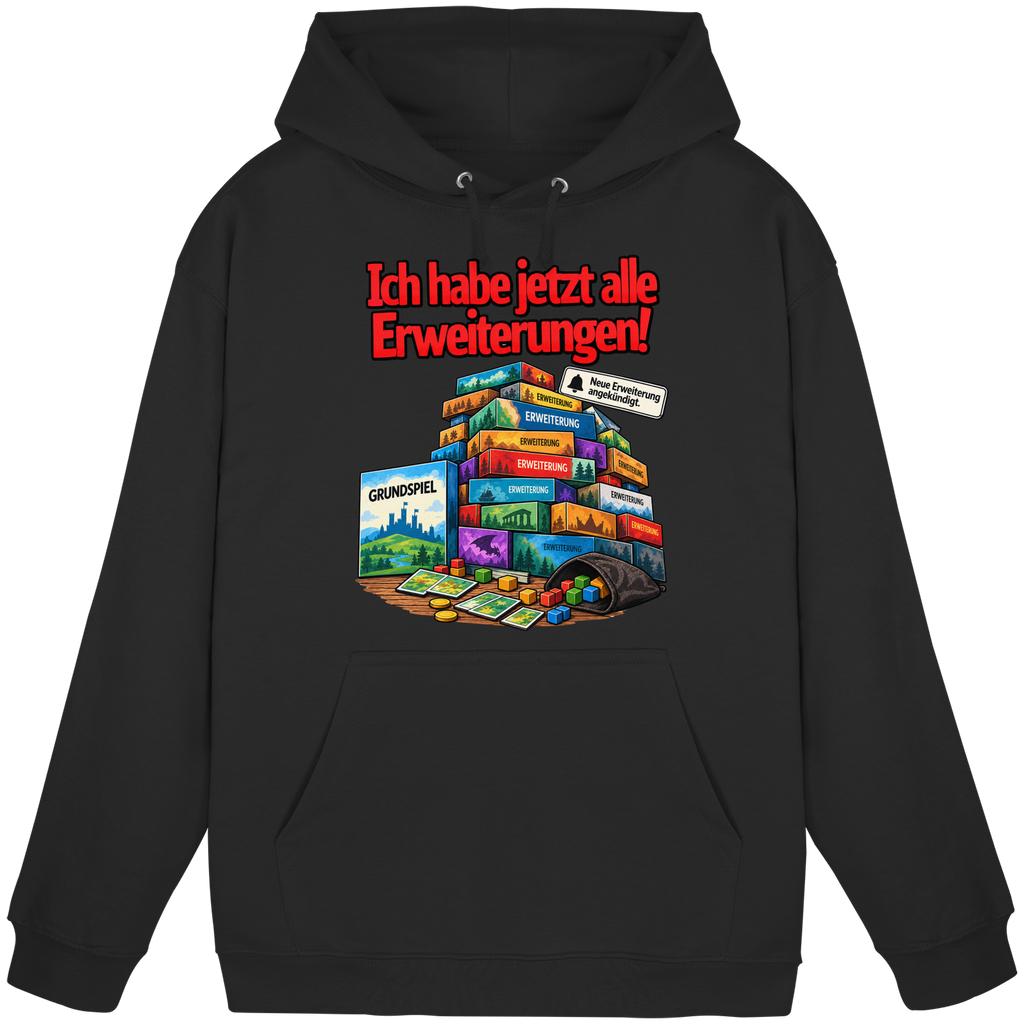 Ich hab jetzt alle Erweiterungen - Basic Unisex Hoodie