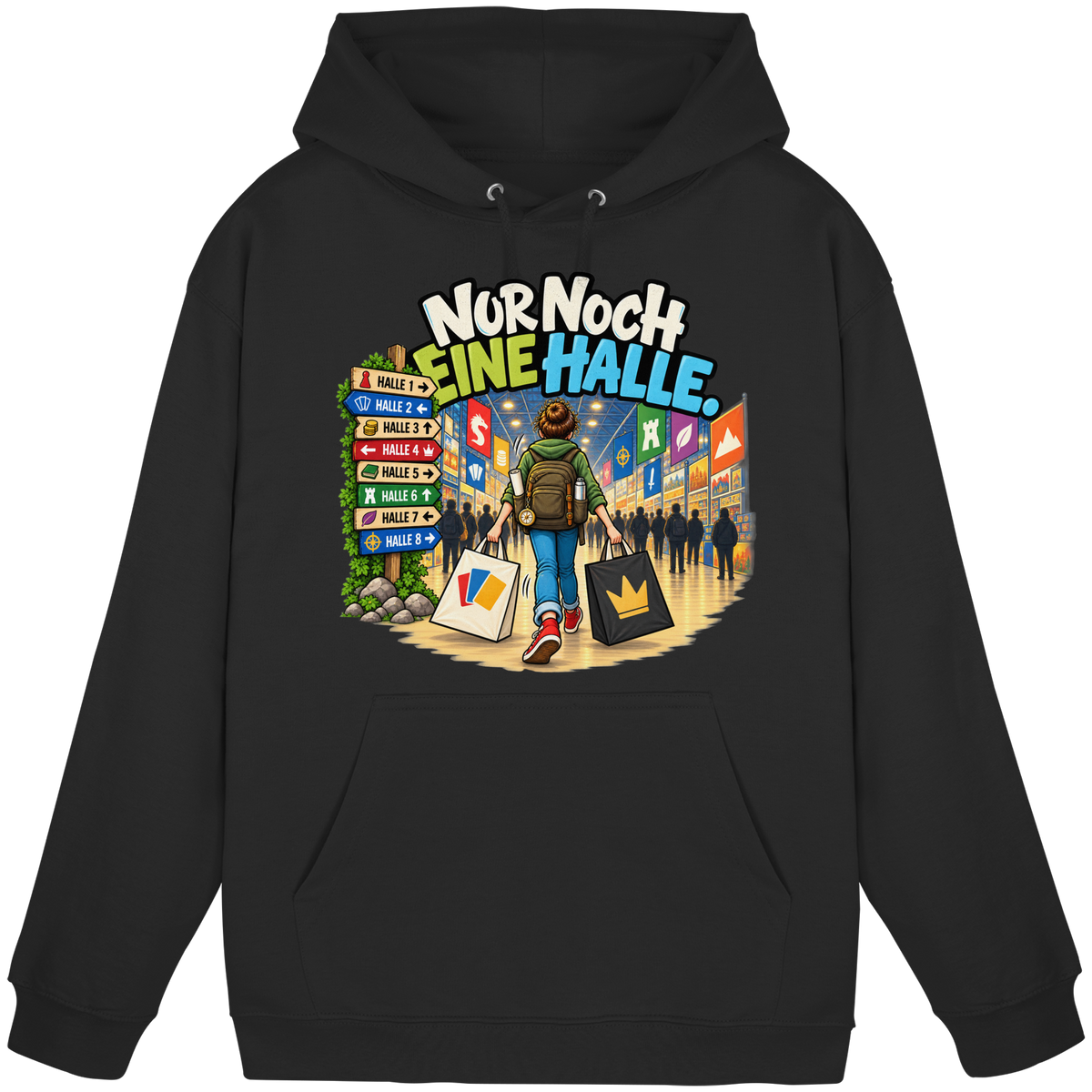 Nur noch eine Halle - Basic Unisex Hoodie