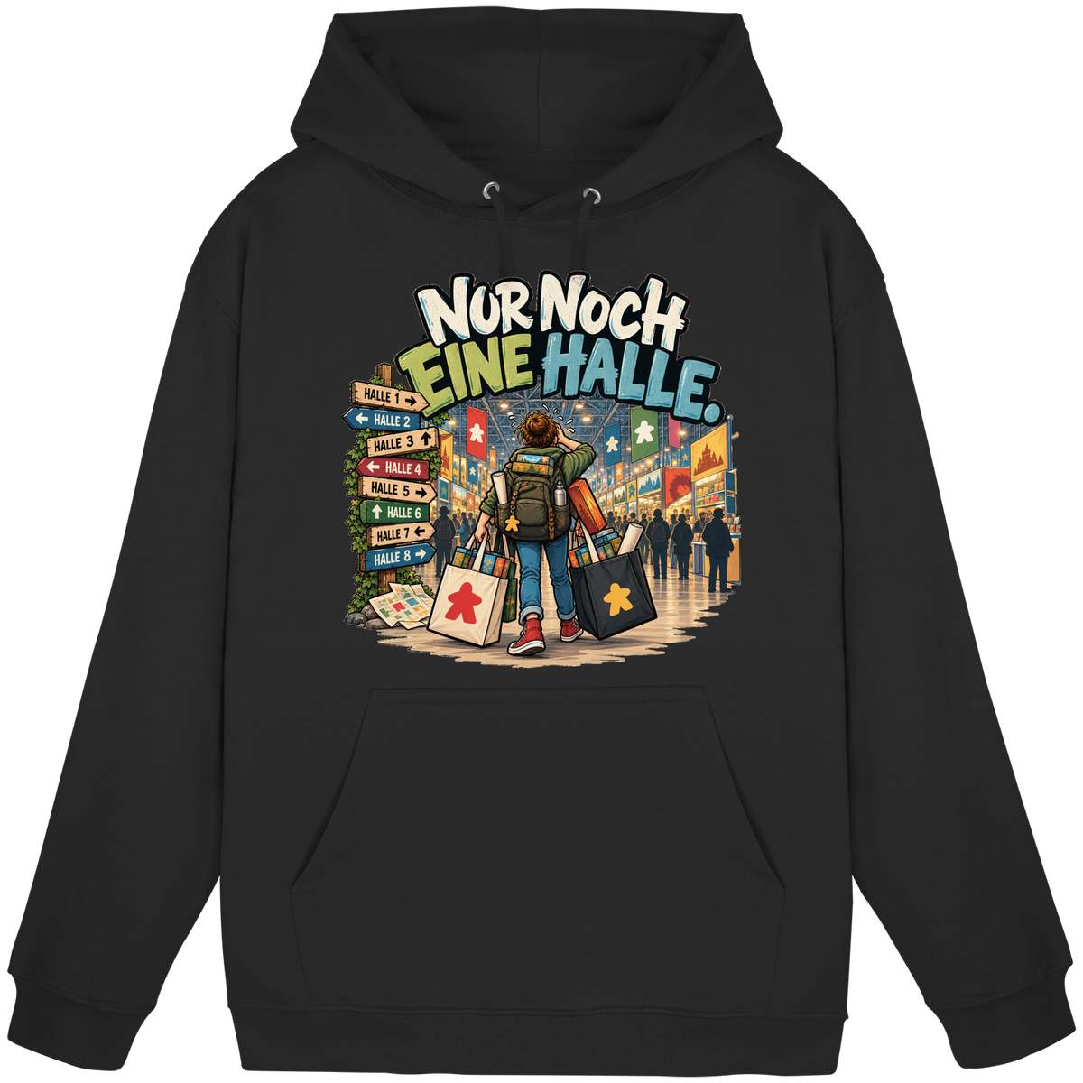 Nur noch eine Halle - Basic Unisex Hoodie