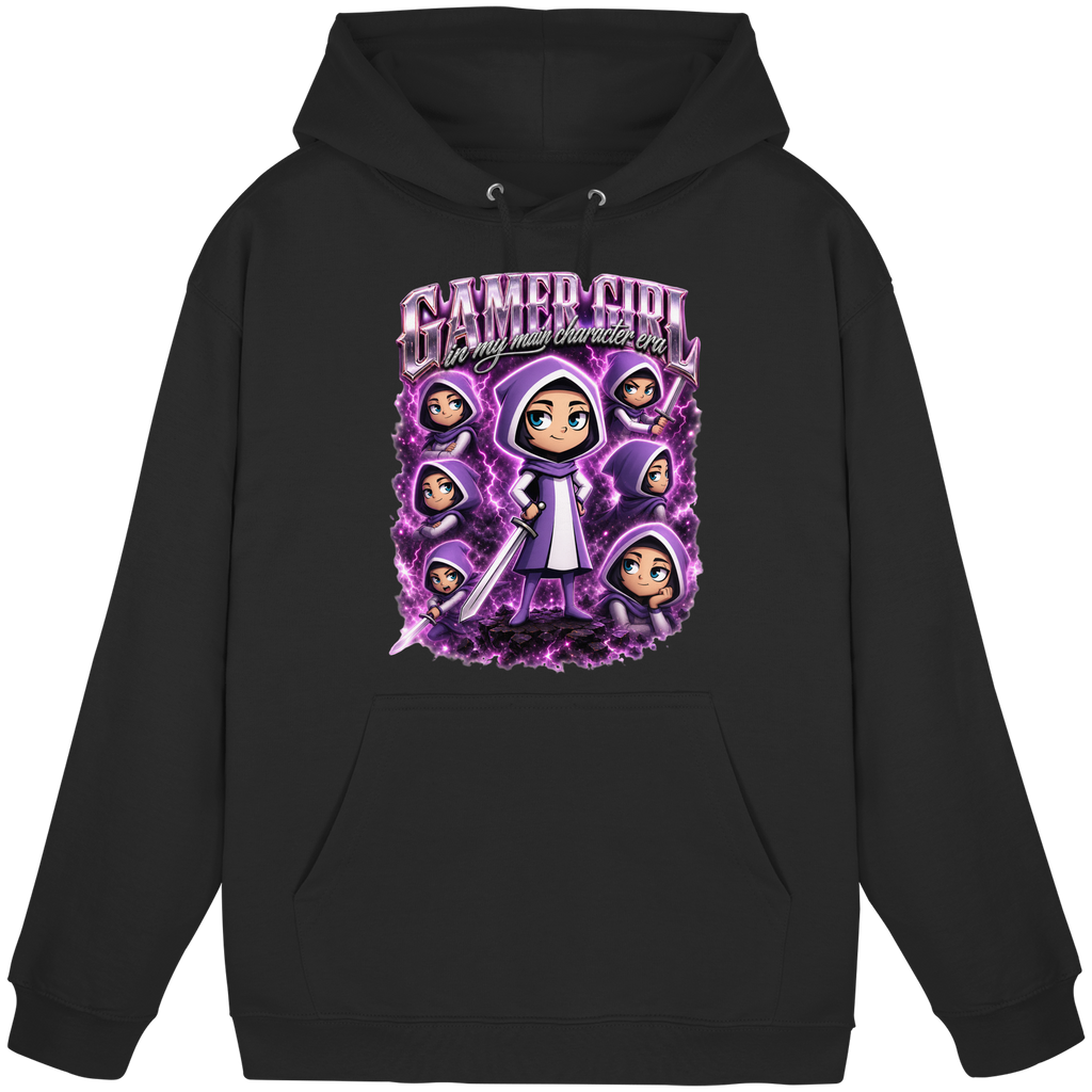 Gamer Girl in My Main Character Era - Basic Unisex Hoodie