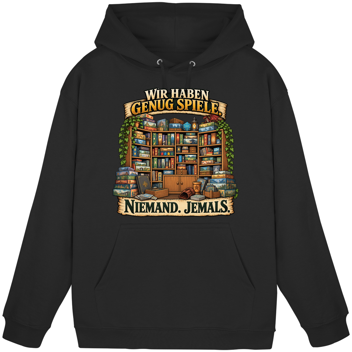 Wir haben genug Spiele - Basic Unisex Hoodie