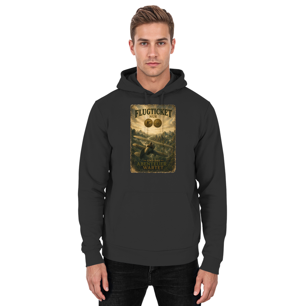 Adventure Ticket - Basic Unisex Hoodie