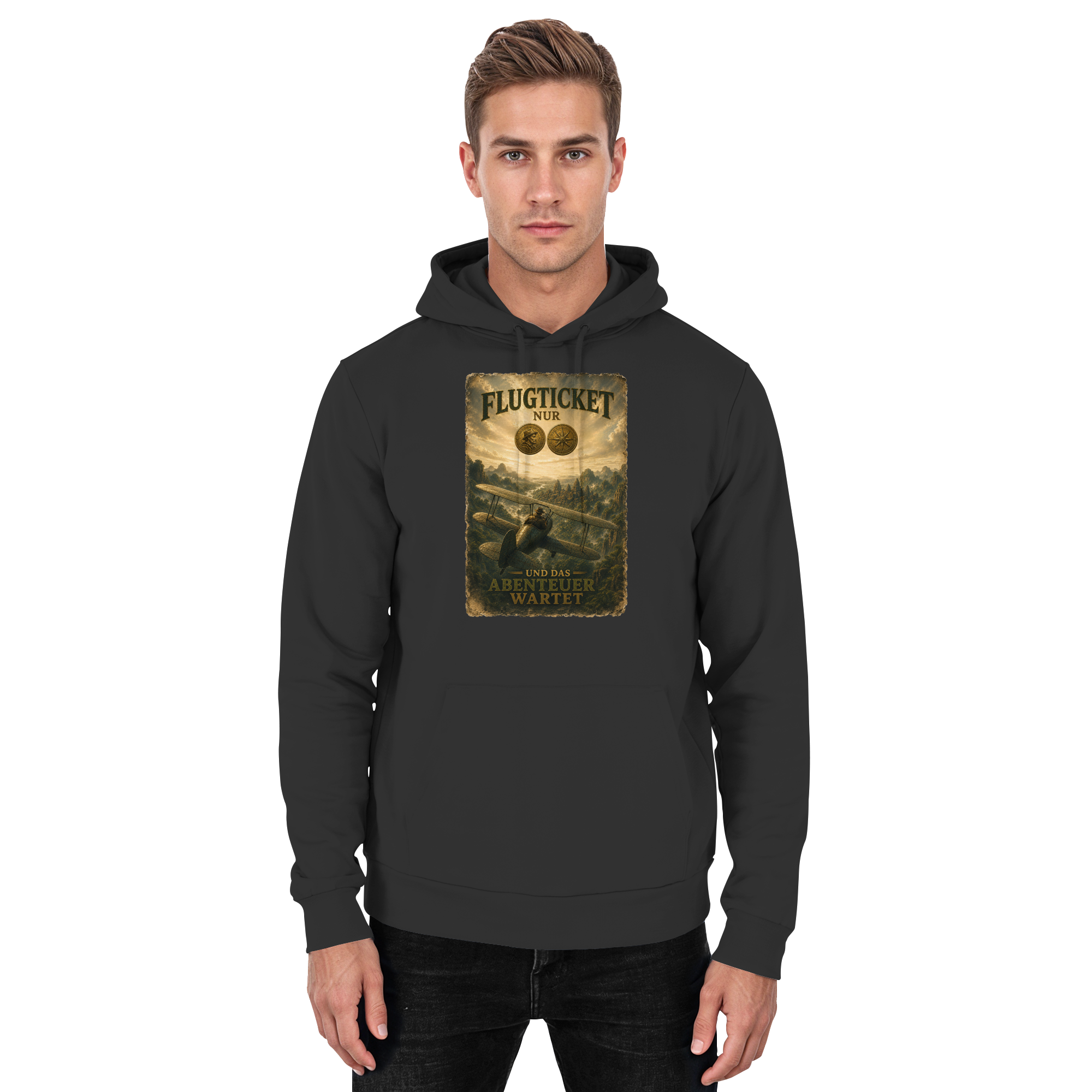 Adventure Ticket - Basic Unisex Hoodie