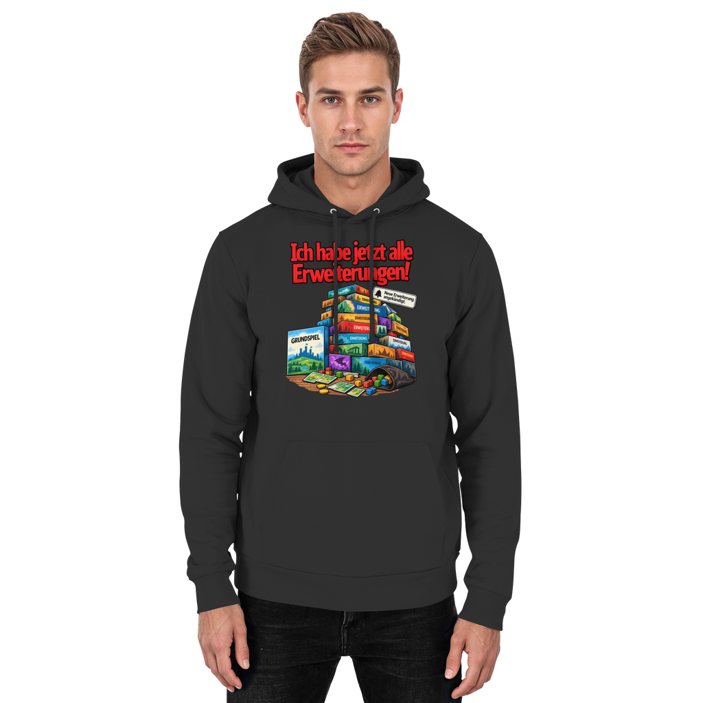 Ich hab jetzt alle Erweiterungen - Basic Unisex Hoodie