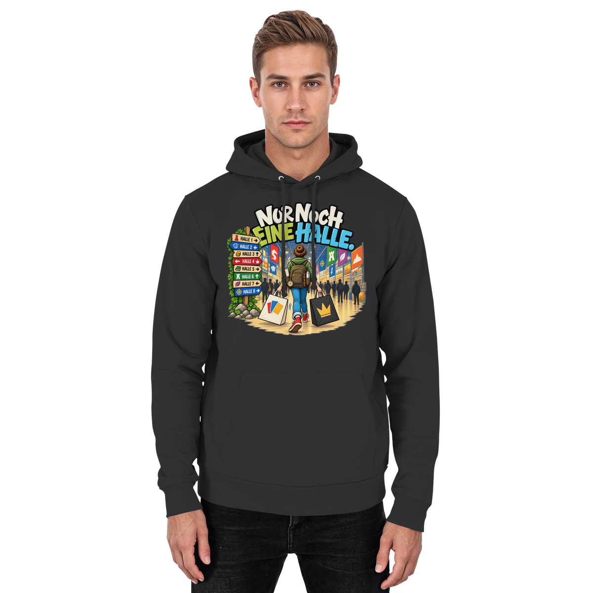 Nur noch eine Halle - Basic Unisex Hoodie