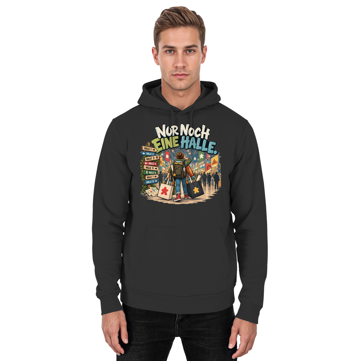 Nur noch eine Halle - Basic Unisex Hoodie
