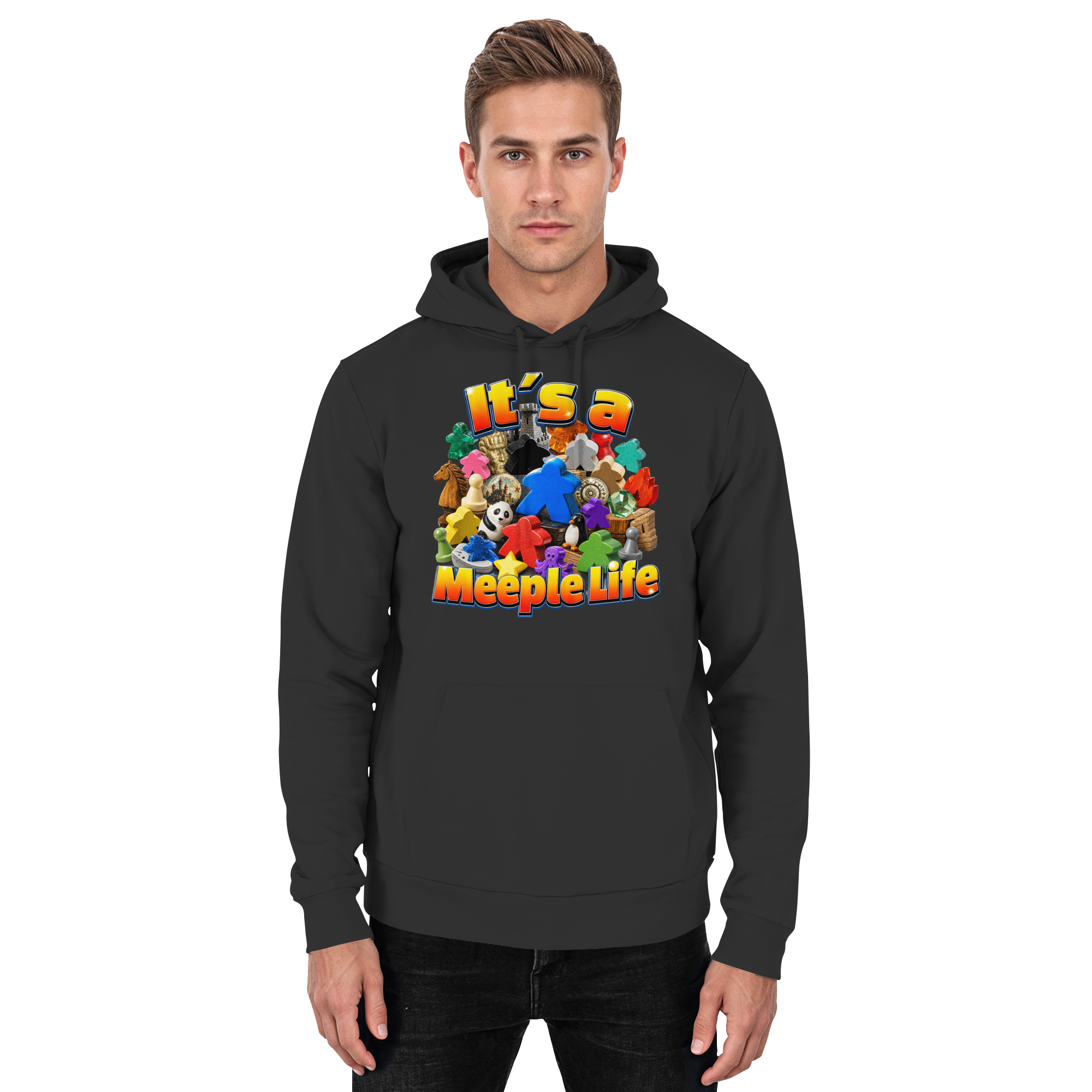 It's a Meeple Life - Basic Unisex Hoodie