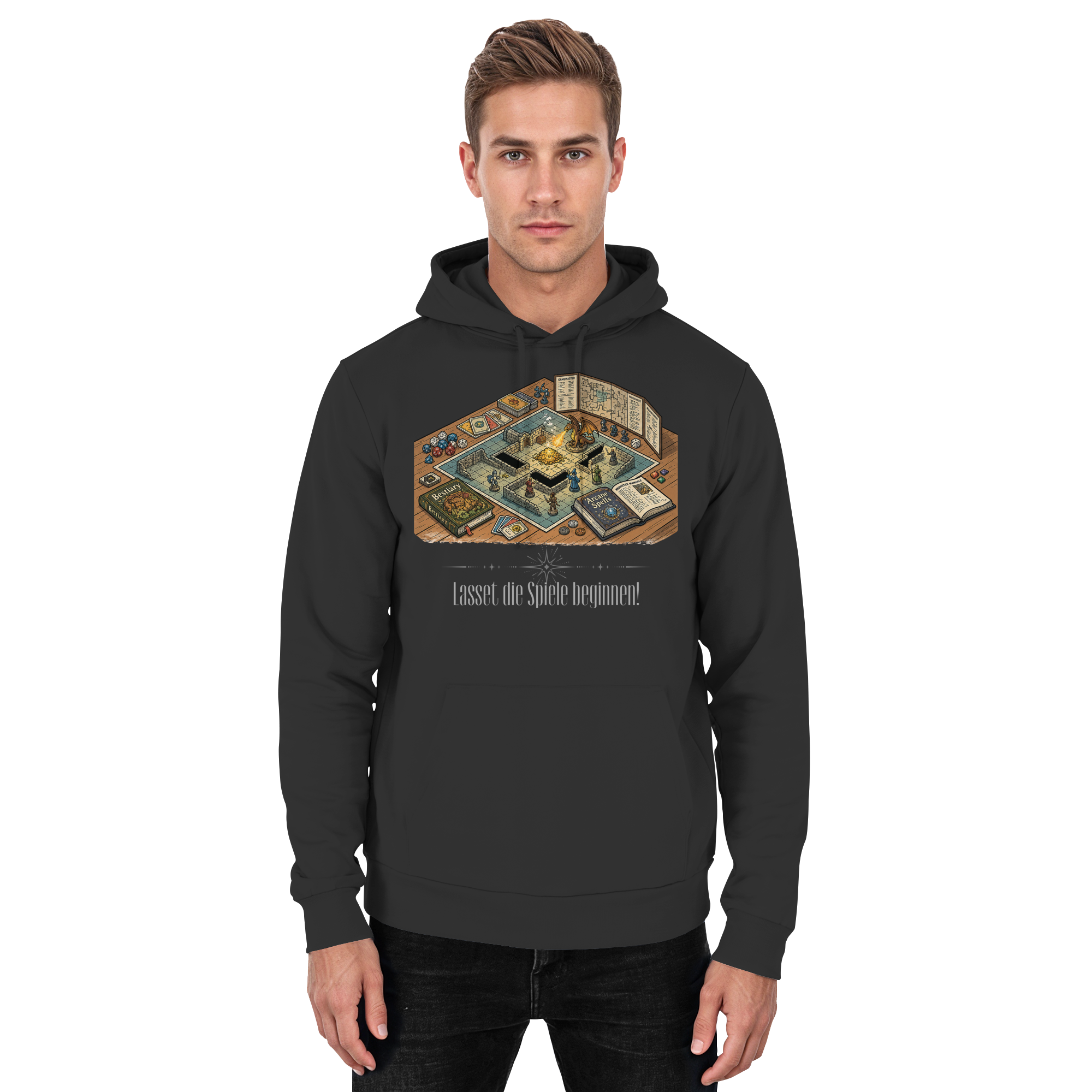 Lasset die Spiele beginnen!  - Basic Unisex Hoodie