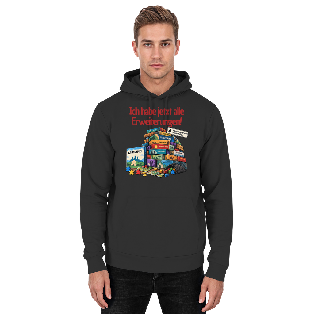 Ich hab jetzt alle Erweiterungen - Basic Unisex Hoodie