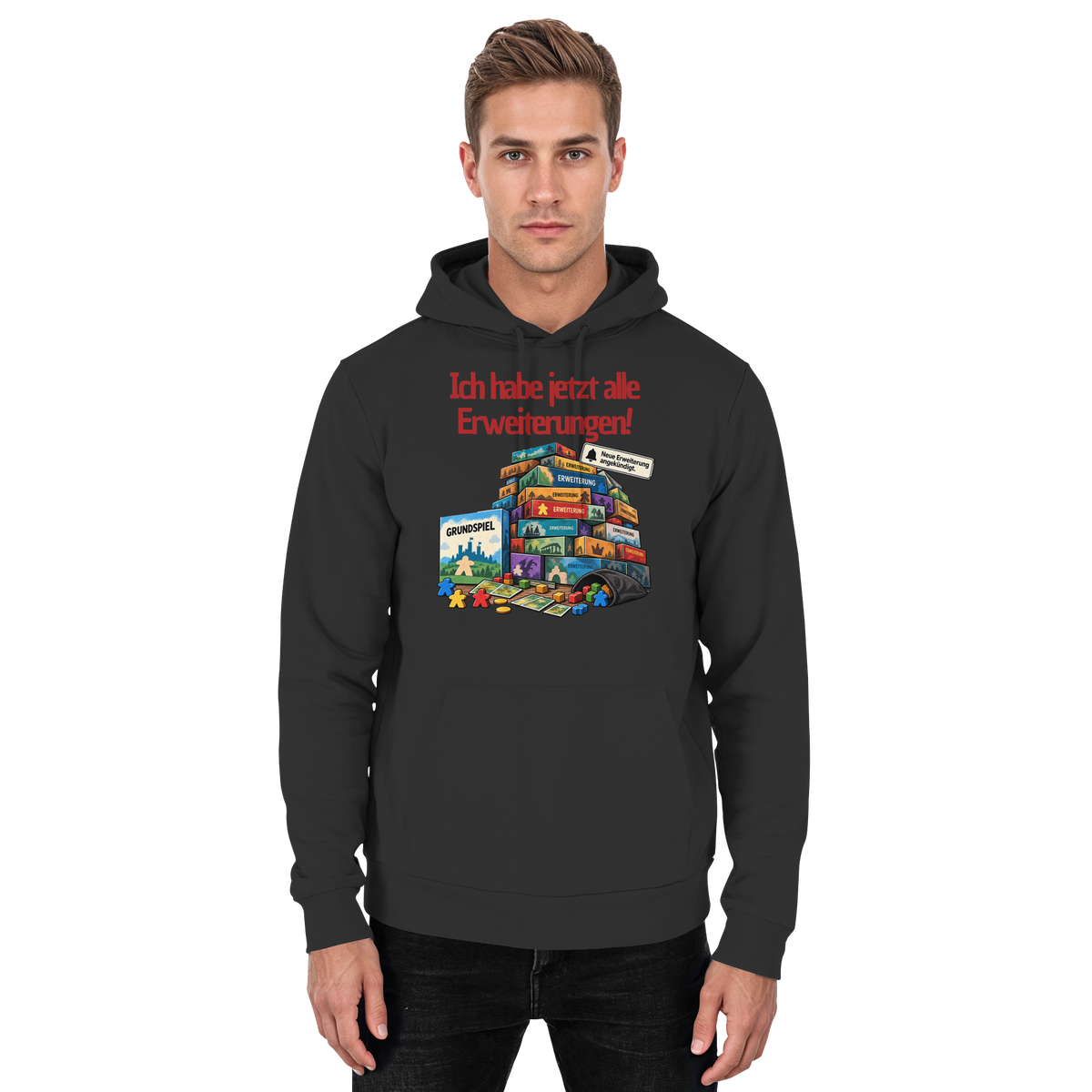 Ich hab jetzt alle Erweiterungen - Basic Unisex Hoodie