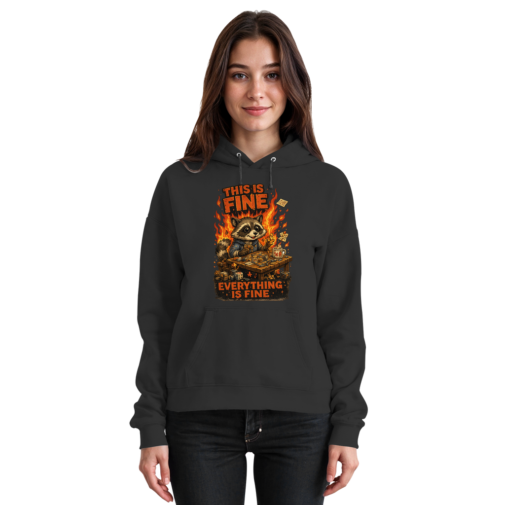This Is Fine Club! - Basic Unisex Hoodie