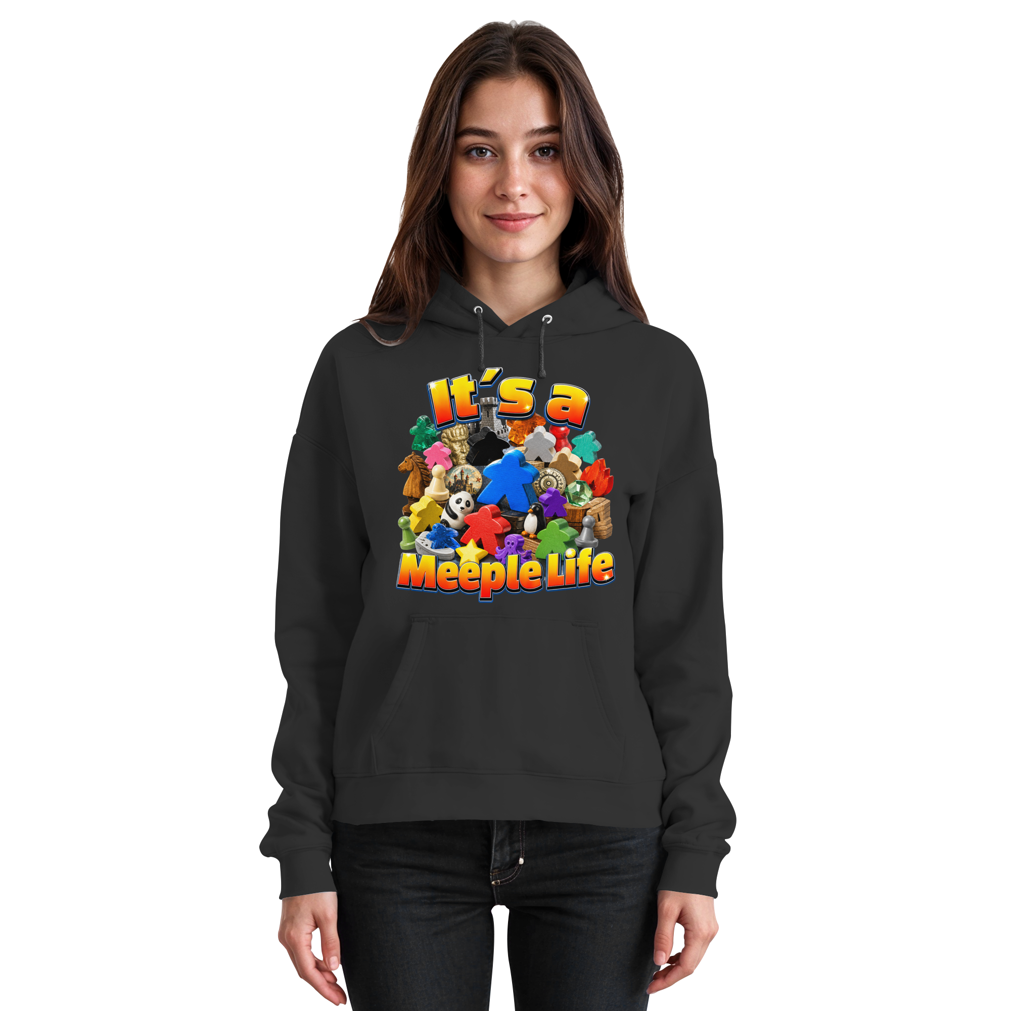 It's a Meeple Life - Basic Unisex Hoodie