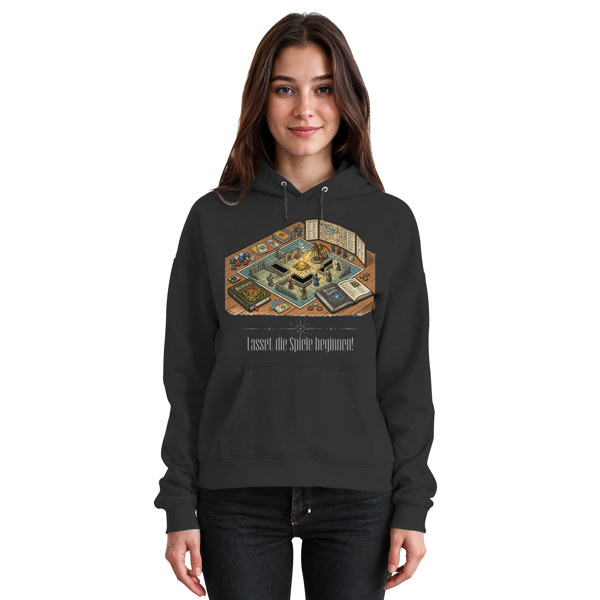 Lasset die Spiele beginnen!  - Basic Unisex Hoodie