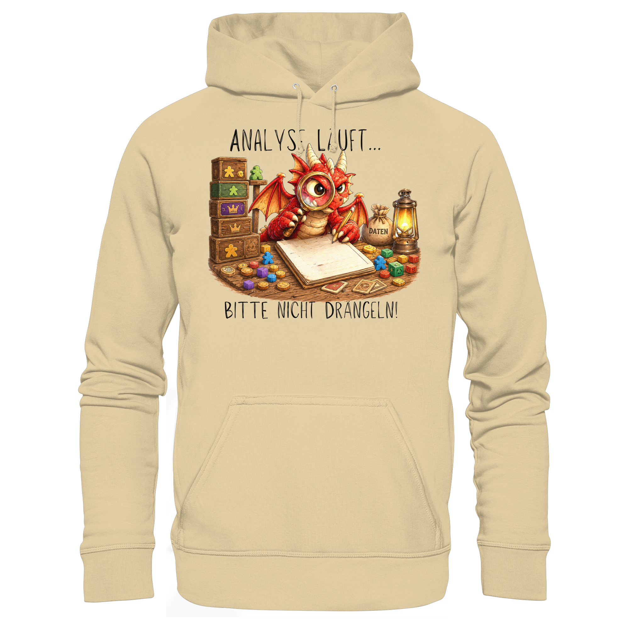 Analyse läuft. Bitte nicht drängeln. - Basic Unisex Hoodie