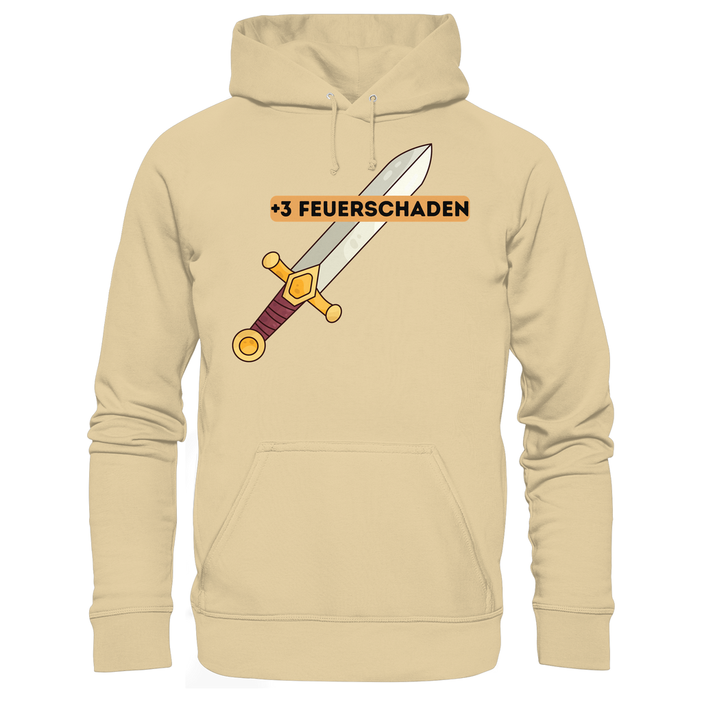 +3 Feuerschaden - Basic Unisex Hoodie