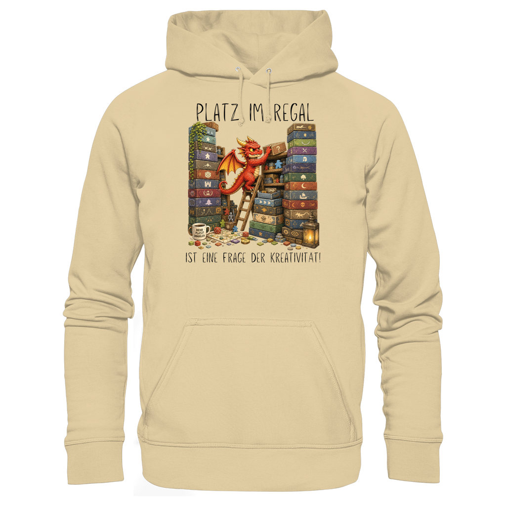 Platz im Regal ist eine Frage der Kreativität. - Basic Unisex Hoodie