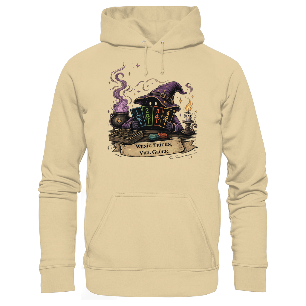 Wenig Tricks, viel Glück - Basic Unisex Hoodie